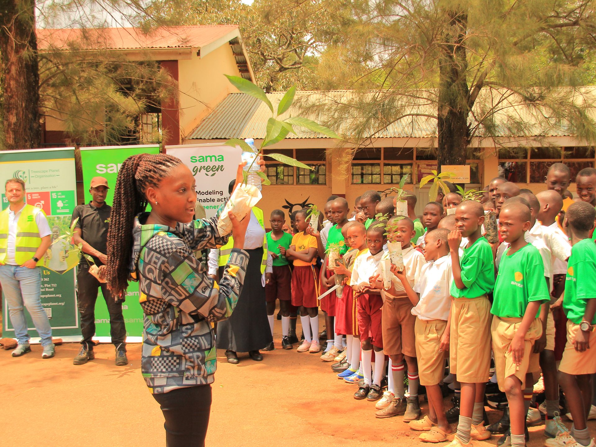 school demonstration