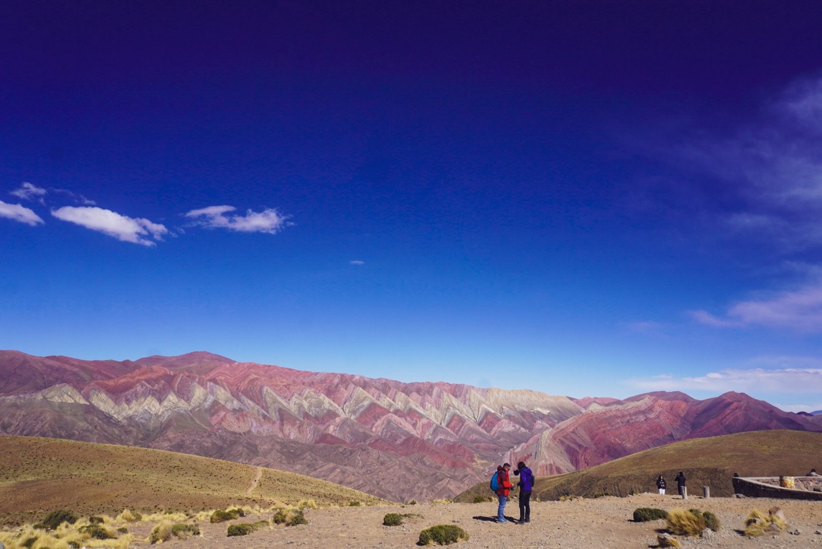 Hornocal colored mountain