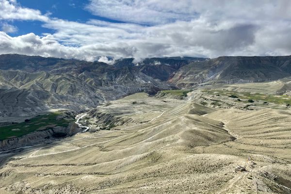 Blick auf die Canyons