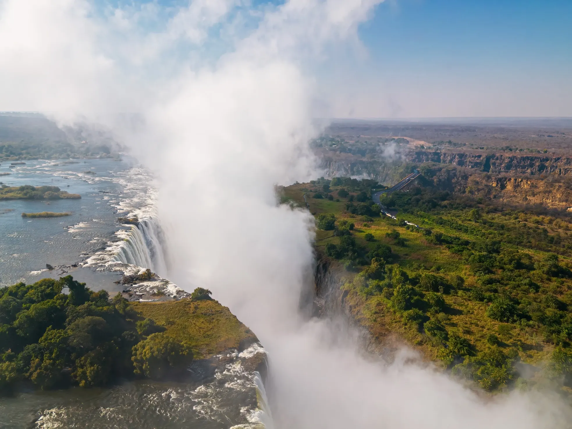 Victoria falls in zimbabwe