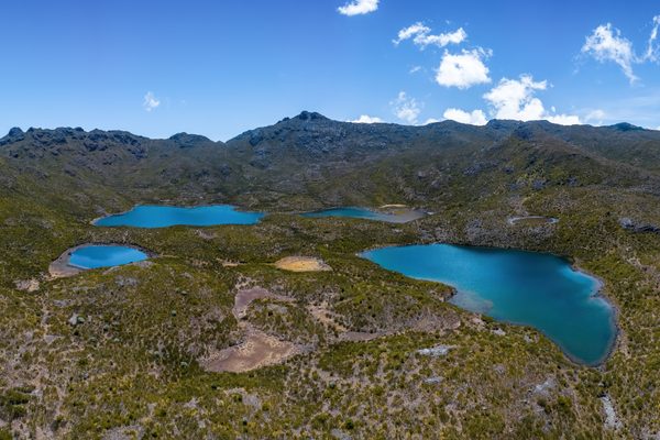 main lagoons in chirripo national park