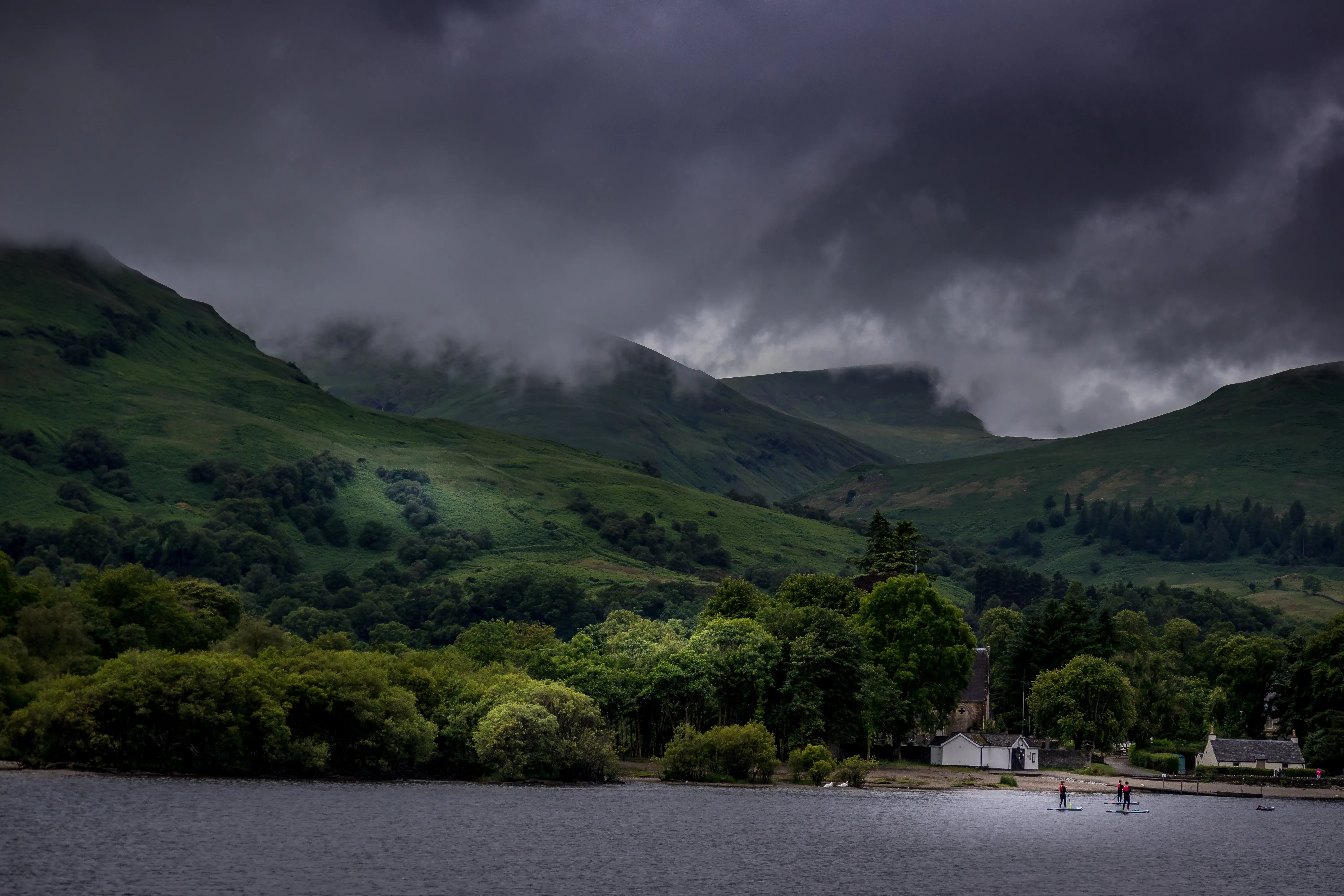 loch lomond in winter