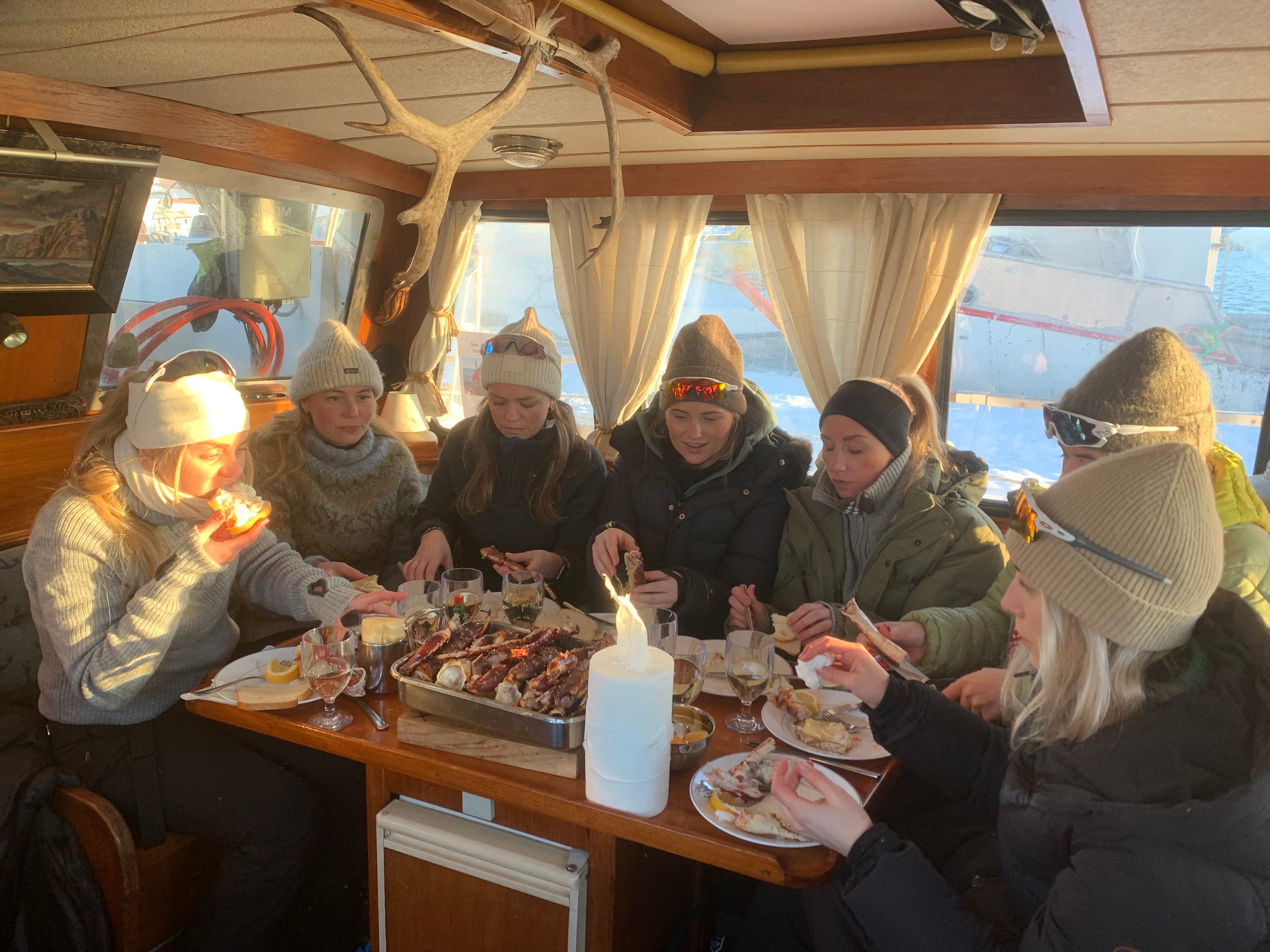 meal prepared on vessel