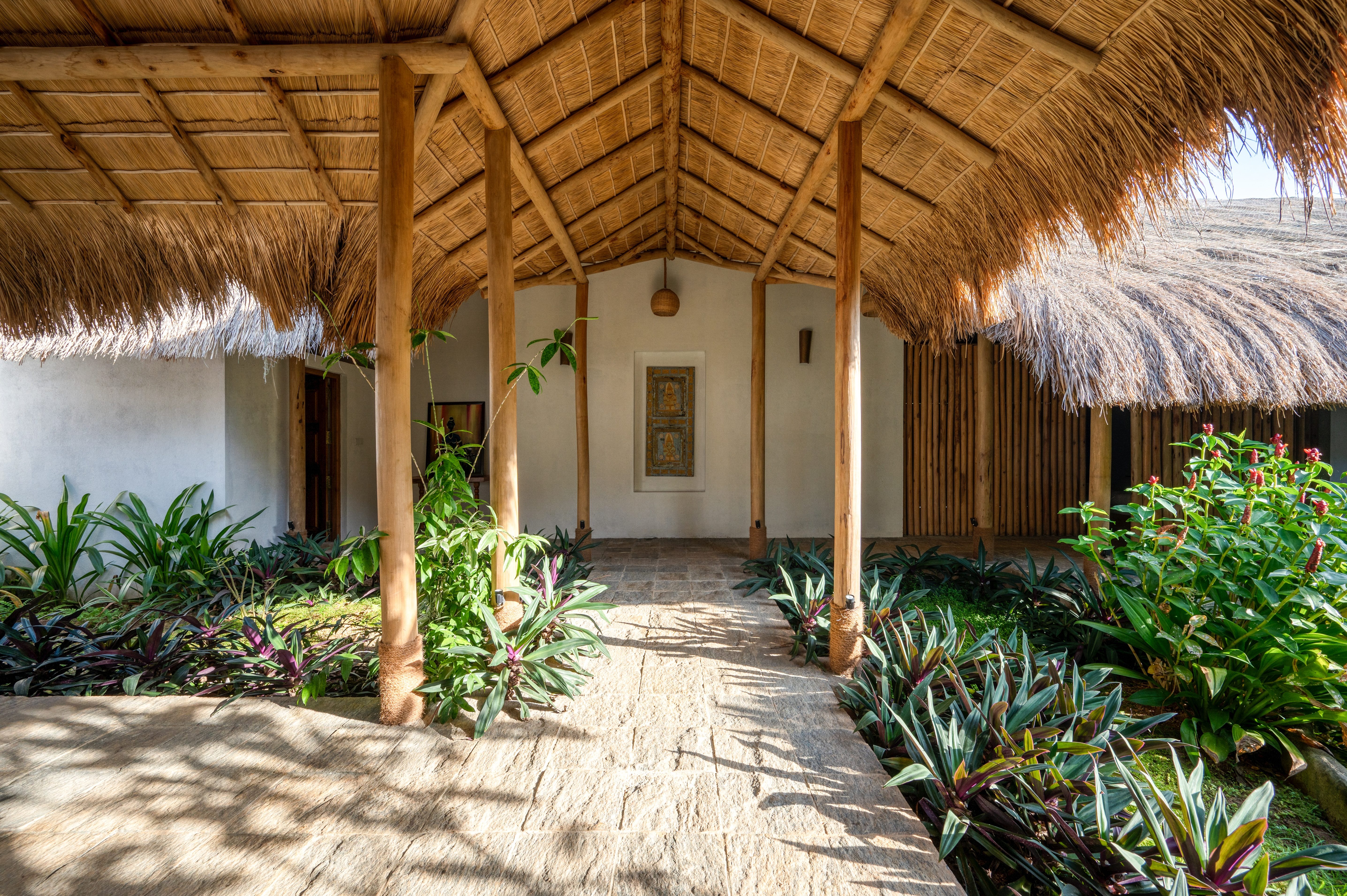 entrance to accommodation