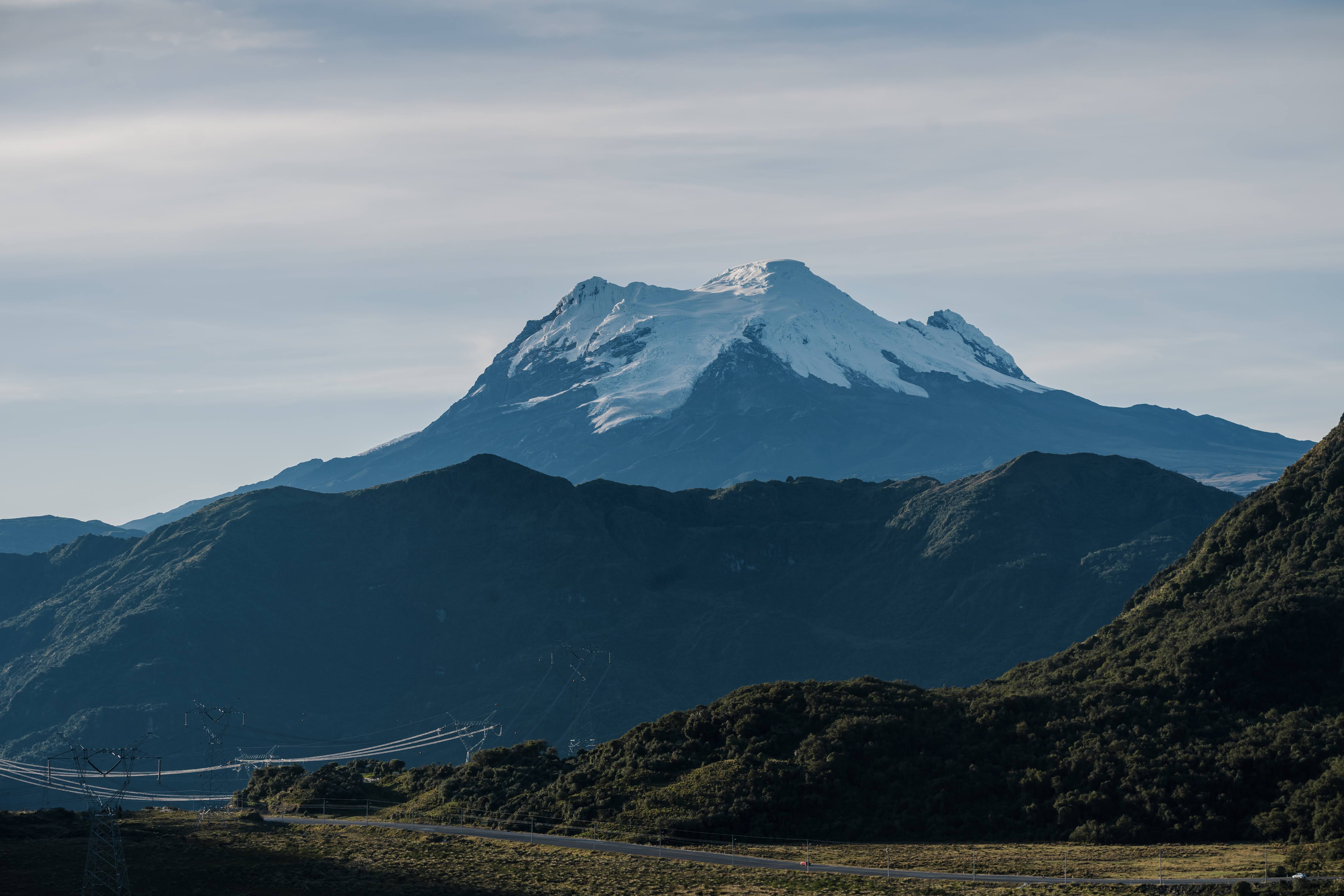 ecuador mountain view