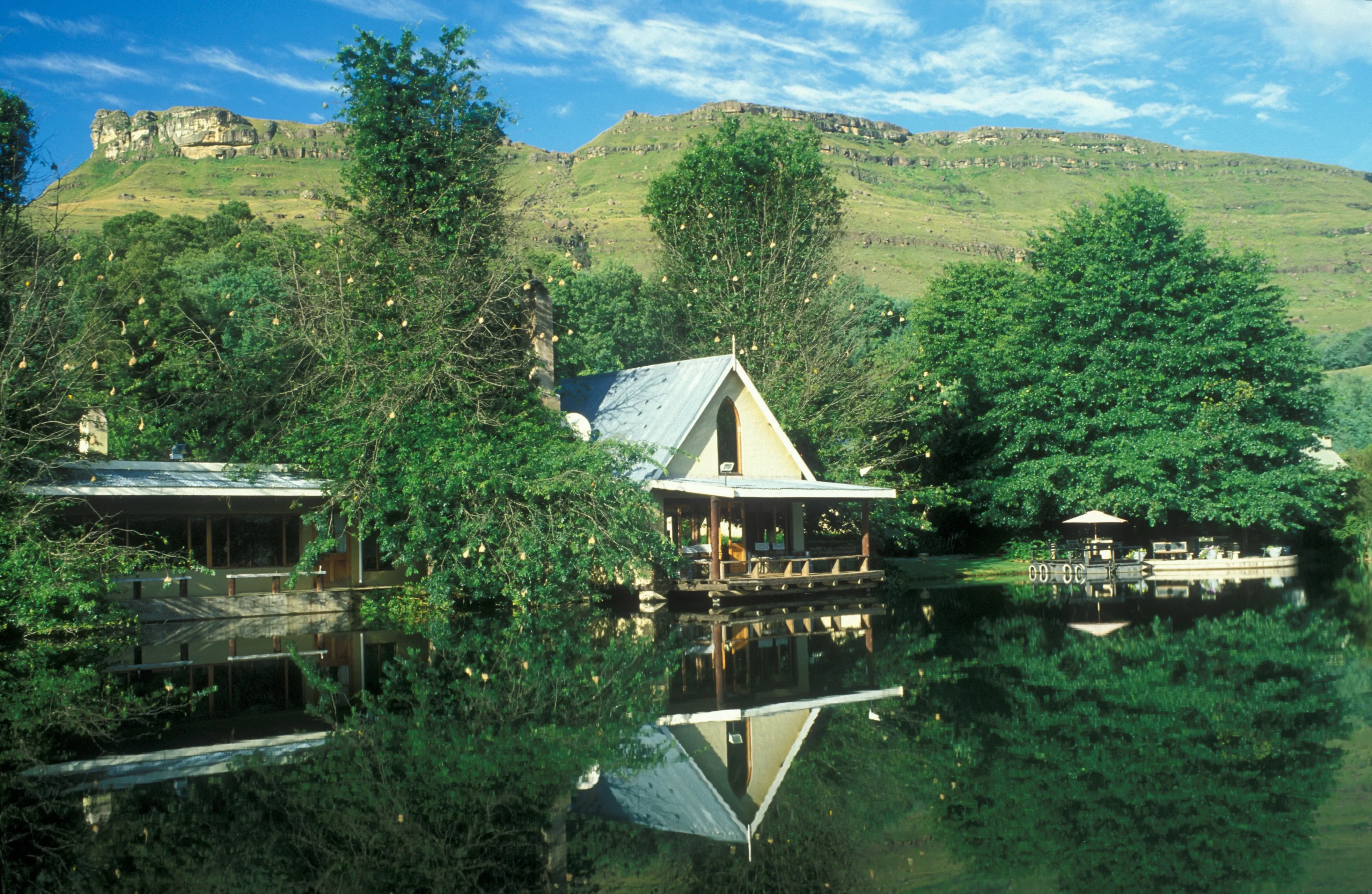 Farm house retreat in the drakensberg south africa