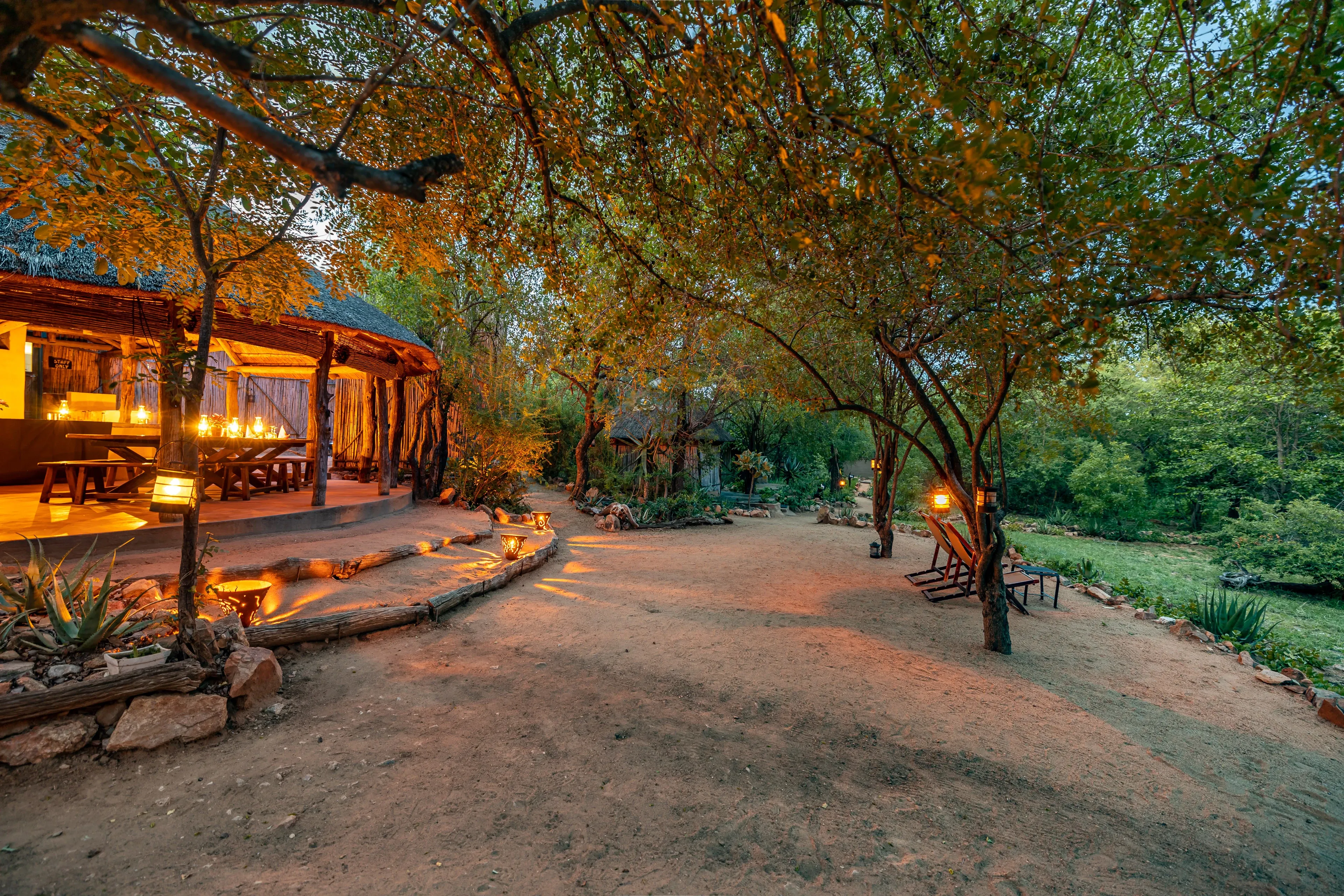 umlani bushcamp hauptbereich