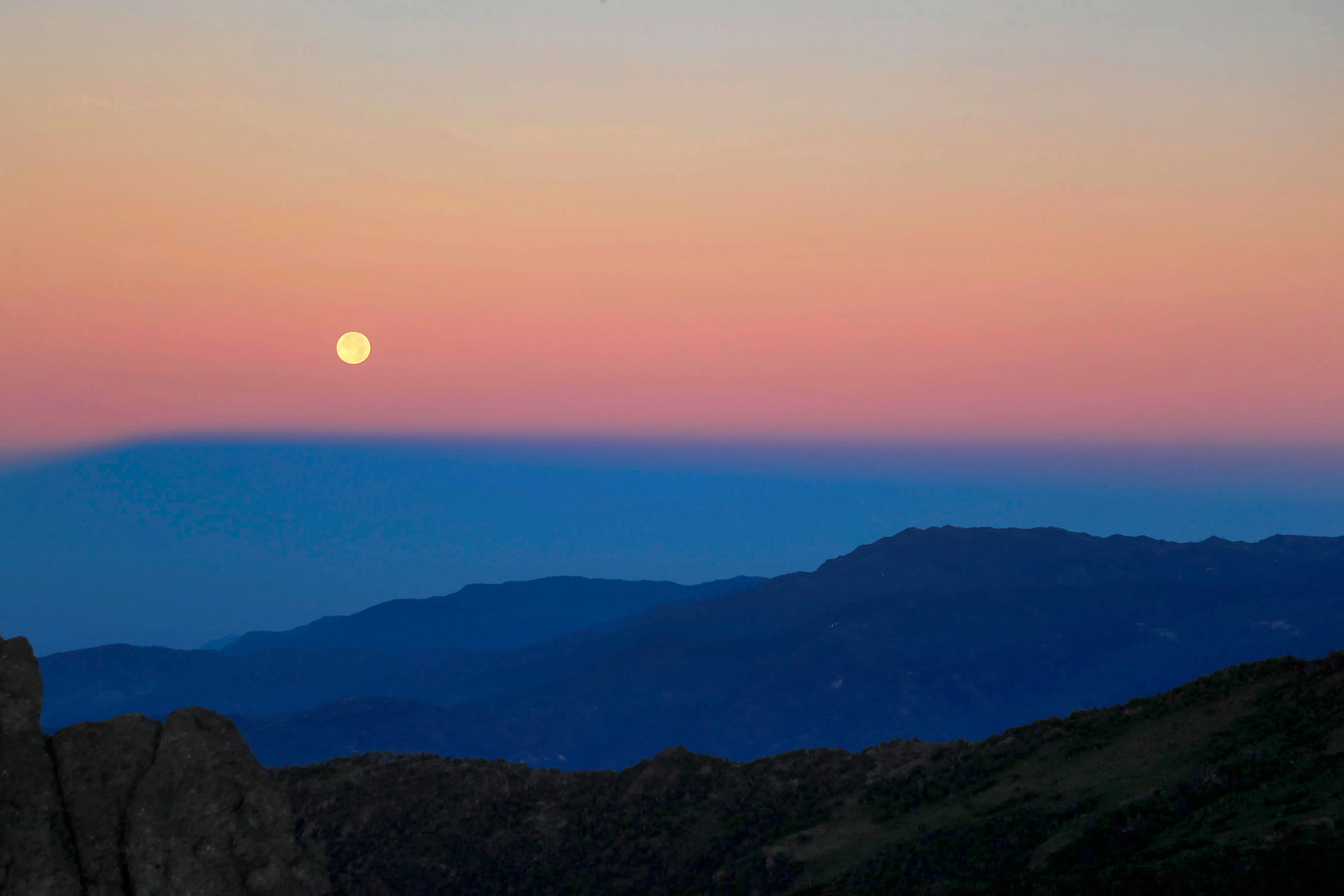 Cerro Tabi Sonnenuntergang