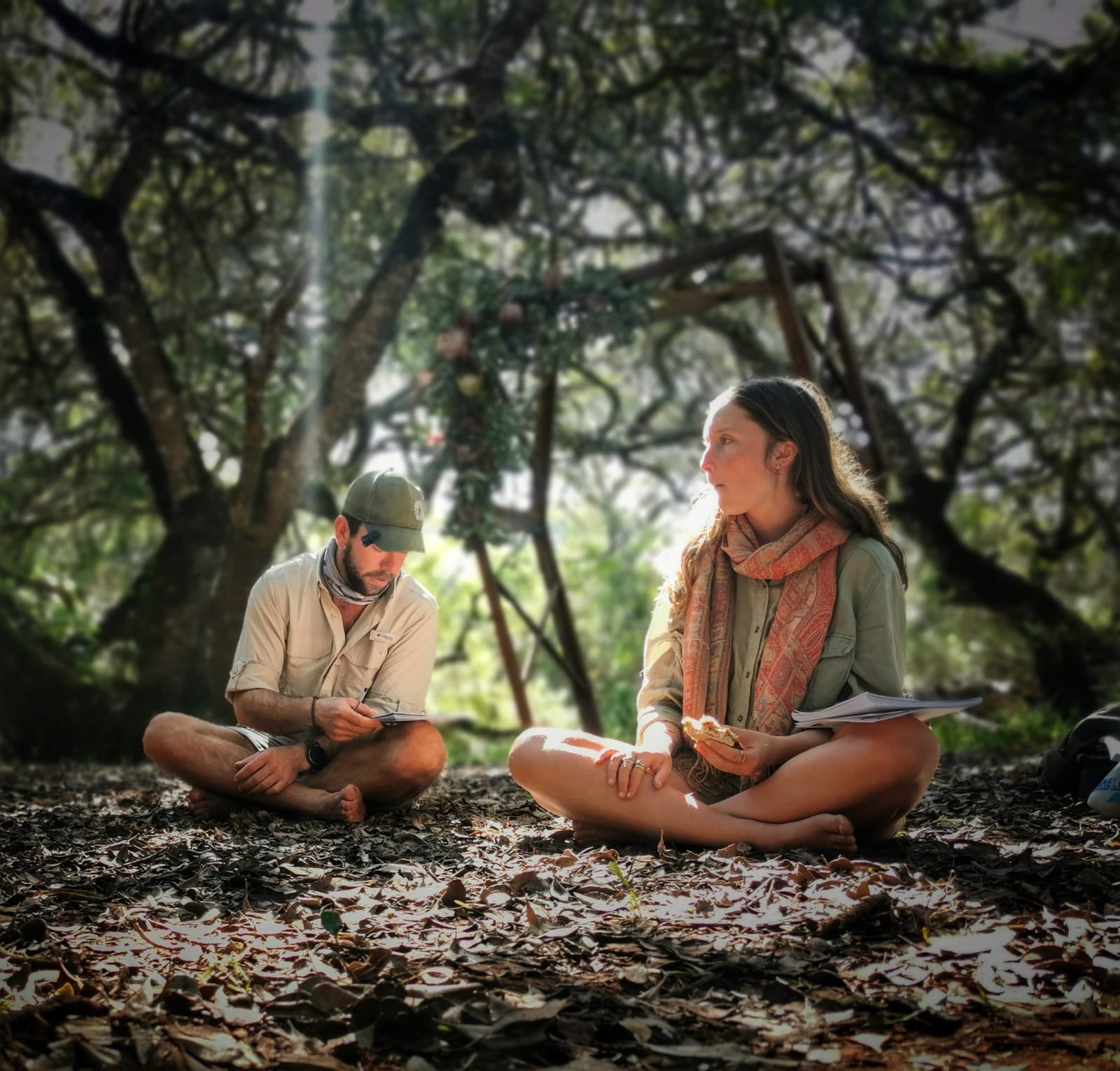 Gäste genießen die Wildnis