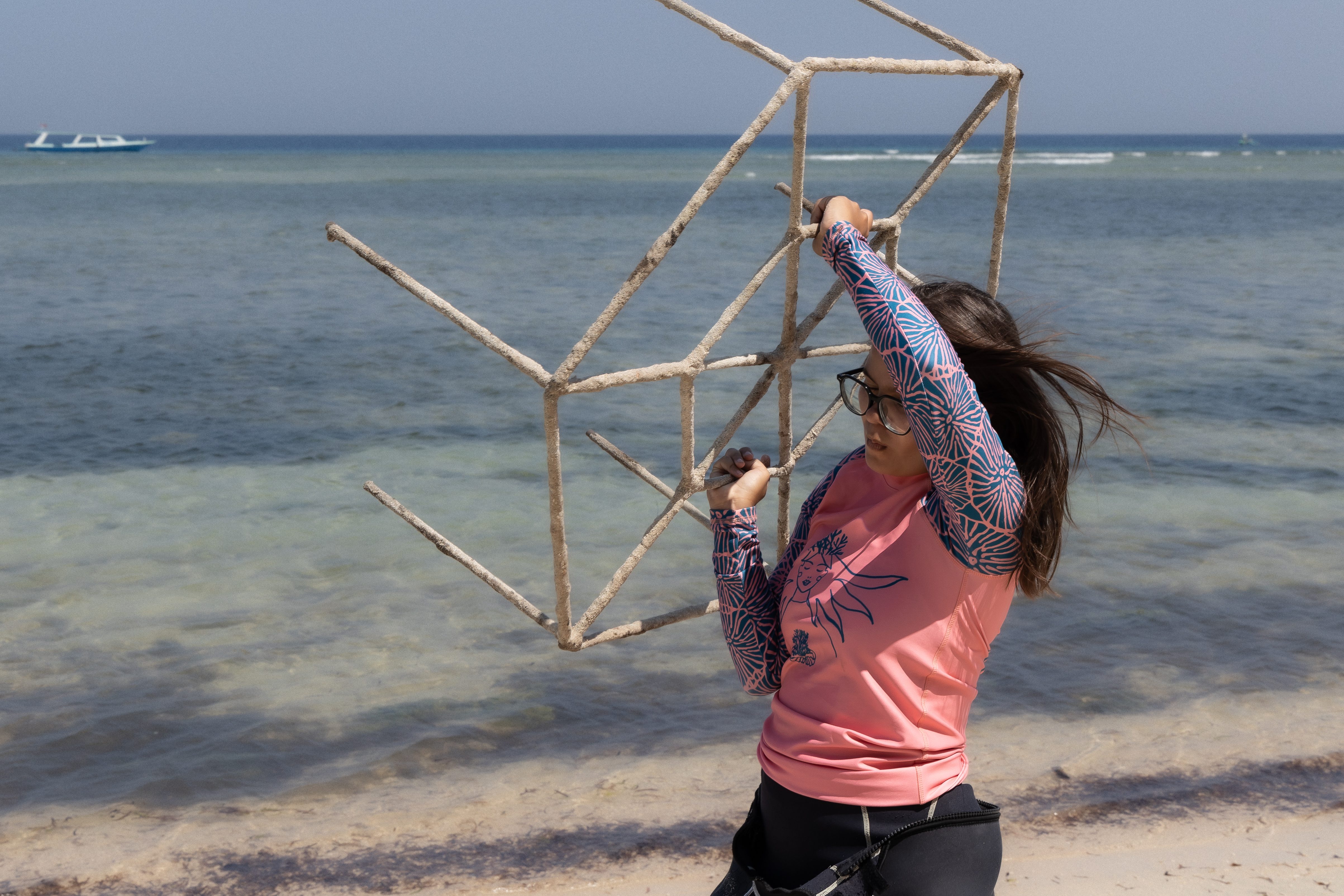 Superfrau mit Kuppel