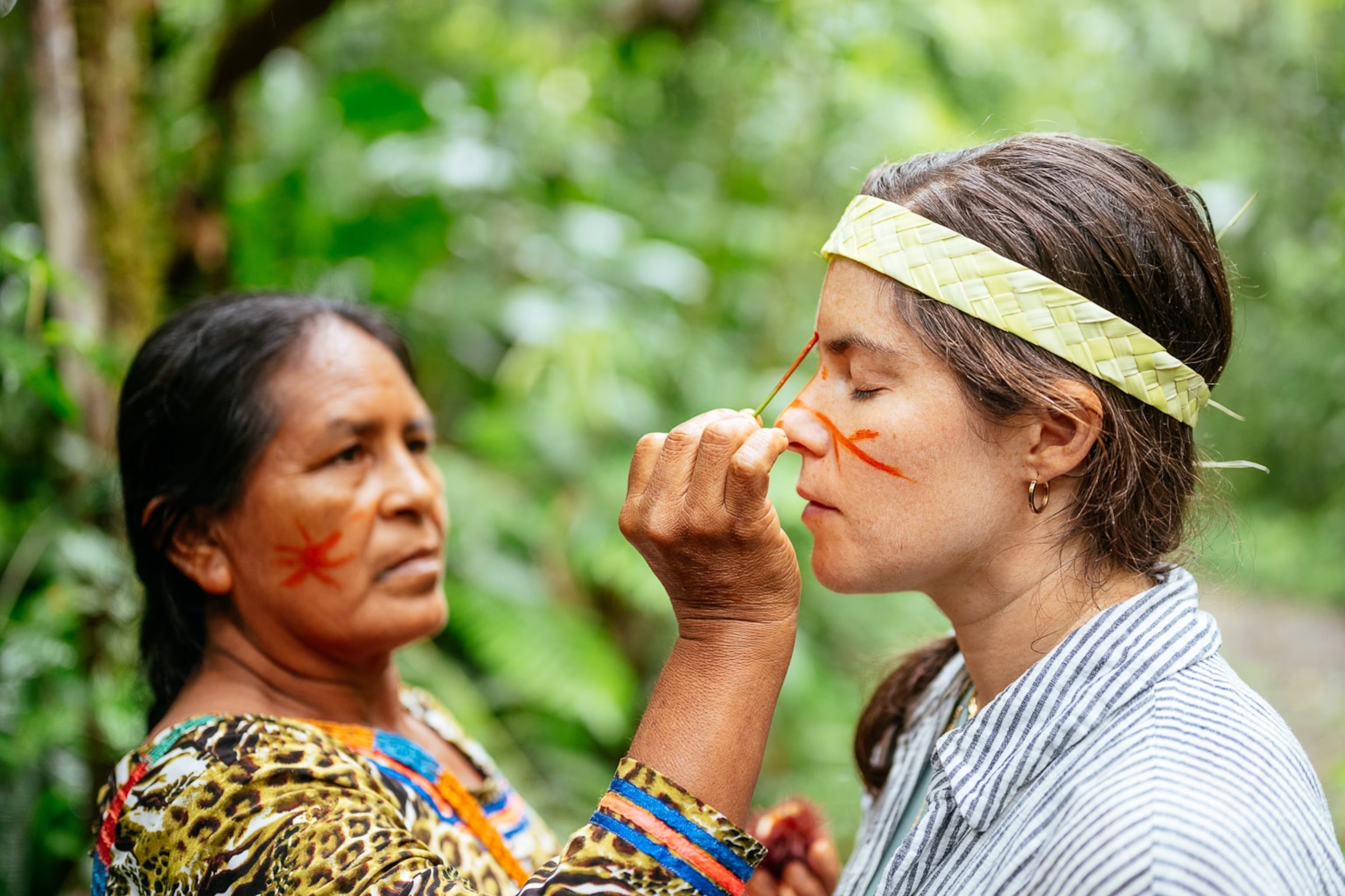 Gesichtsbemalung vor Ort