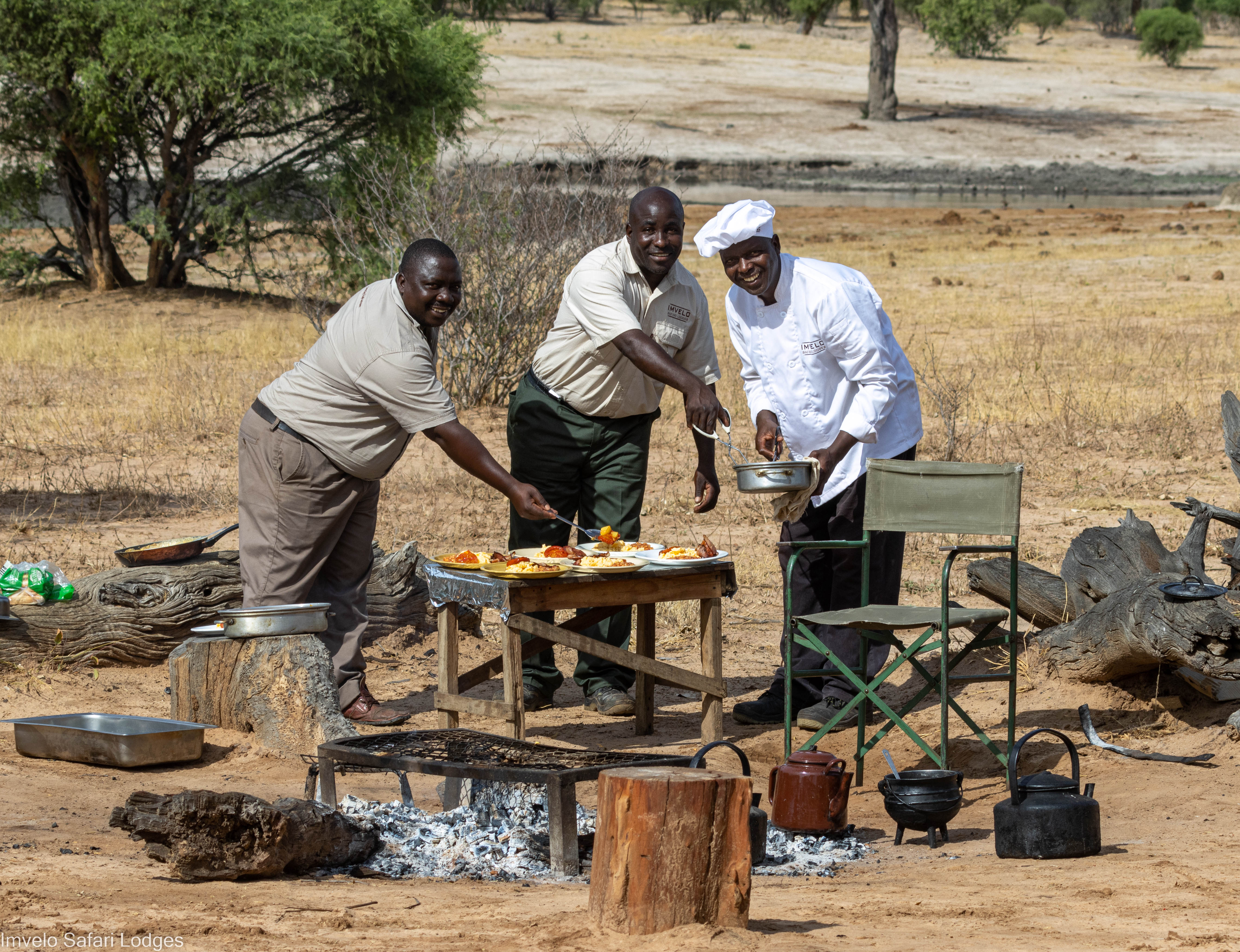 Chefs cooking
