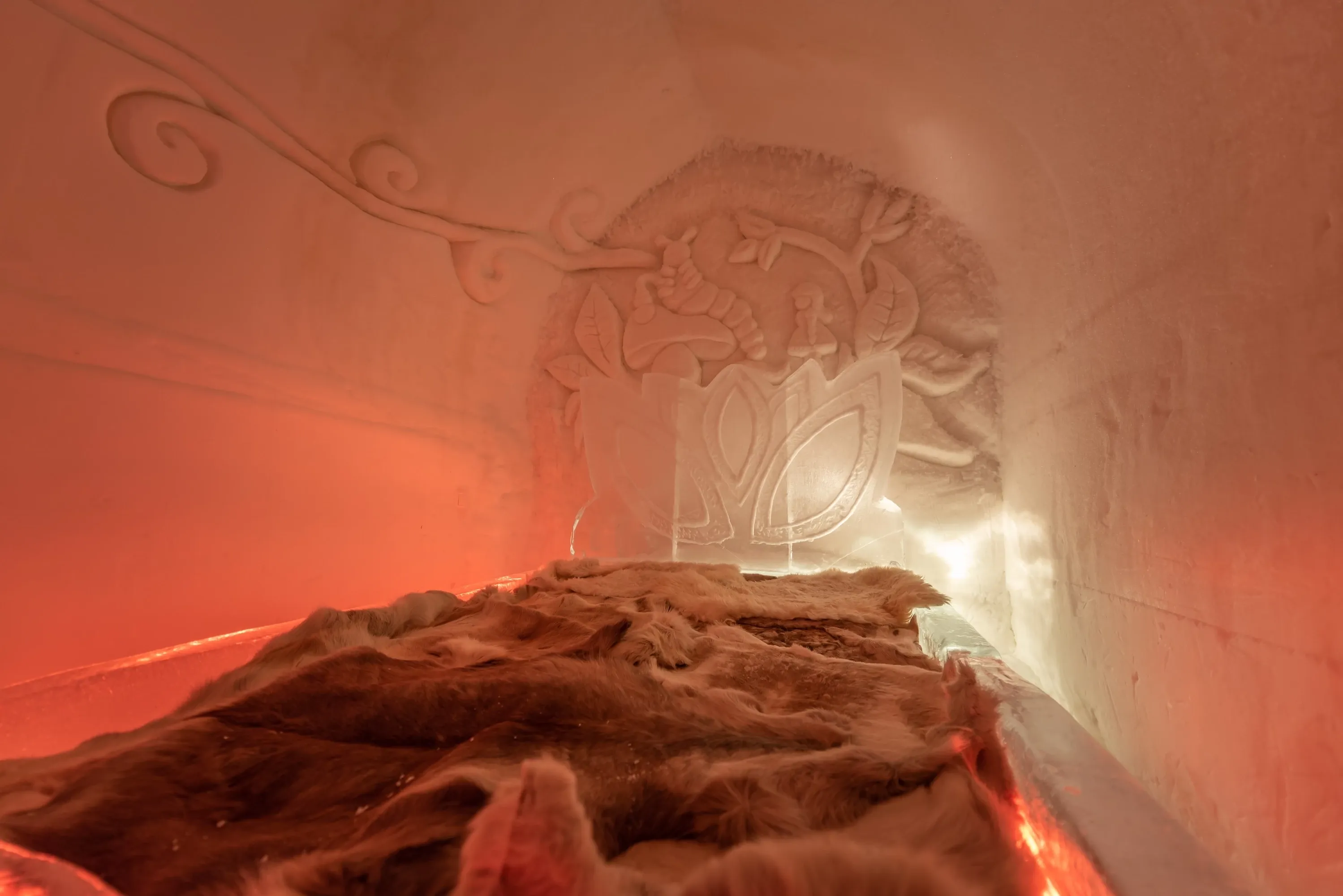 Ice hotel in norway