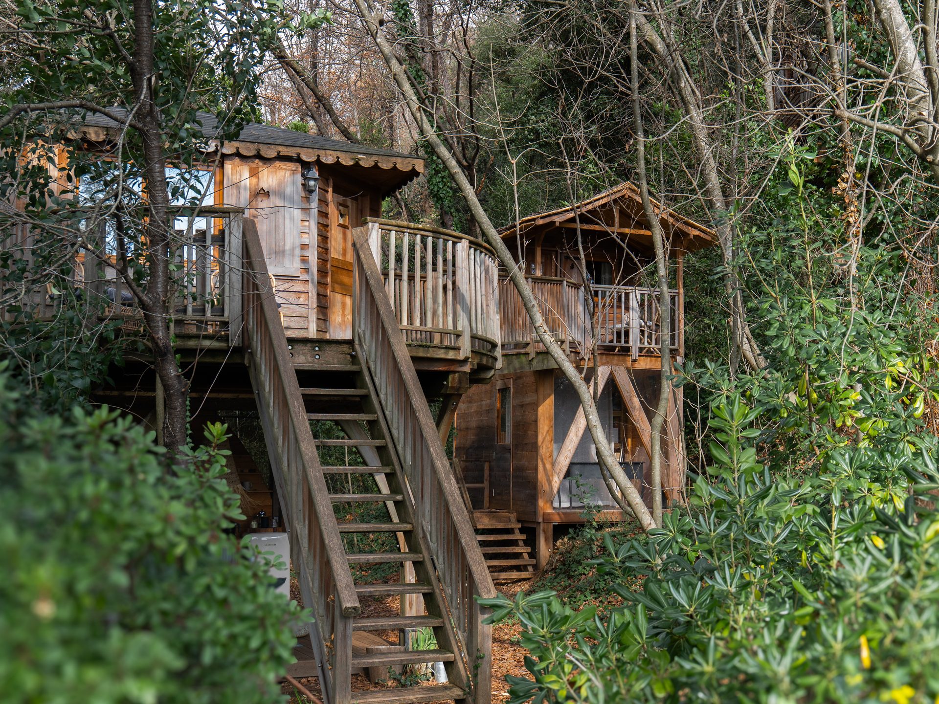 view of the orion treehouses
