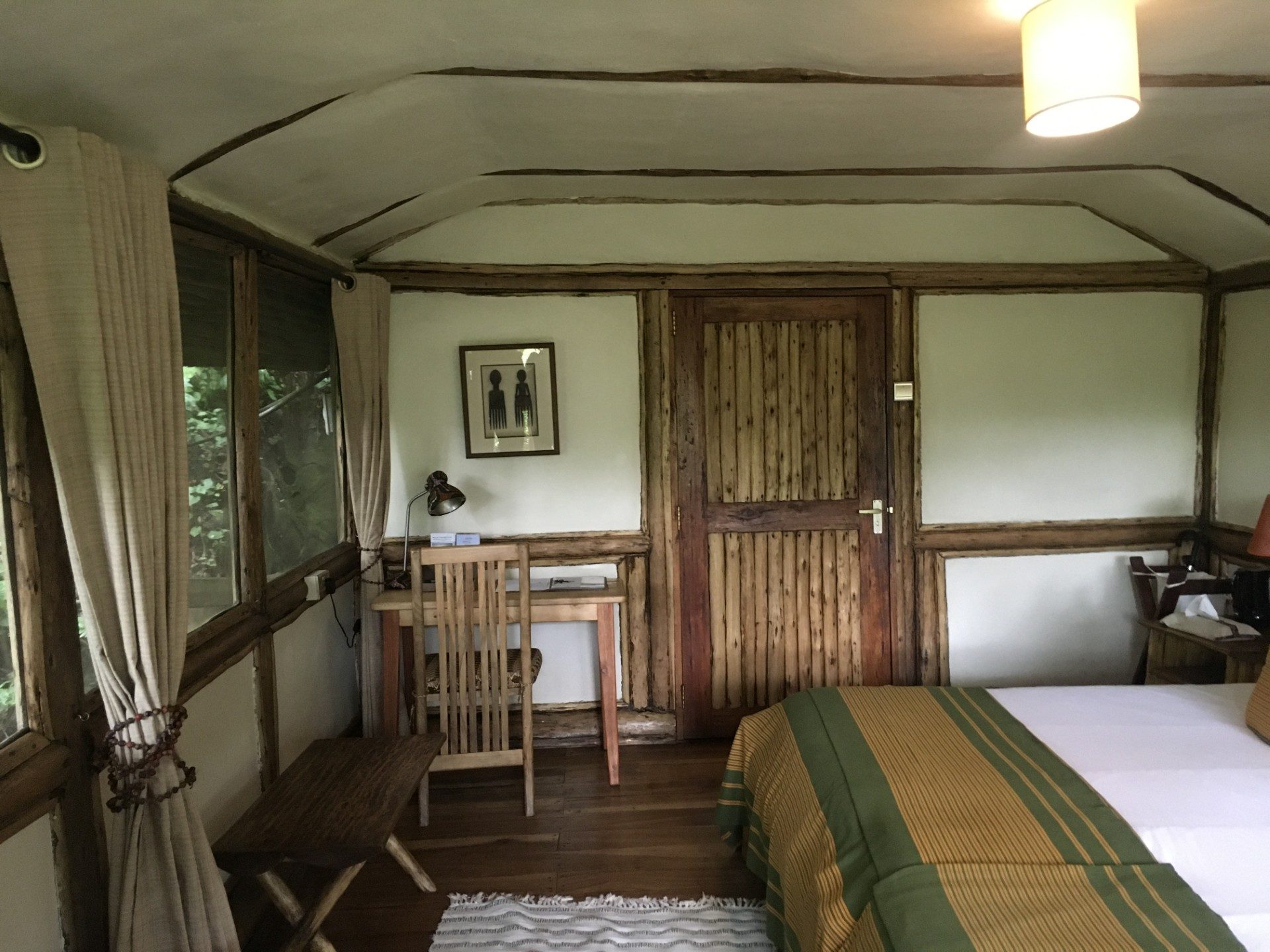 Inside accommodation