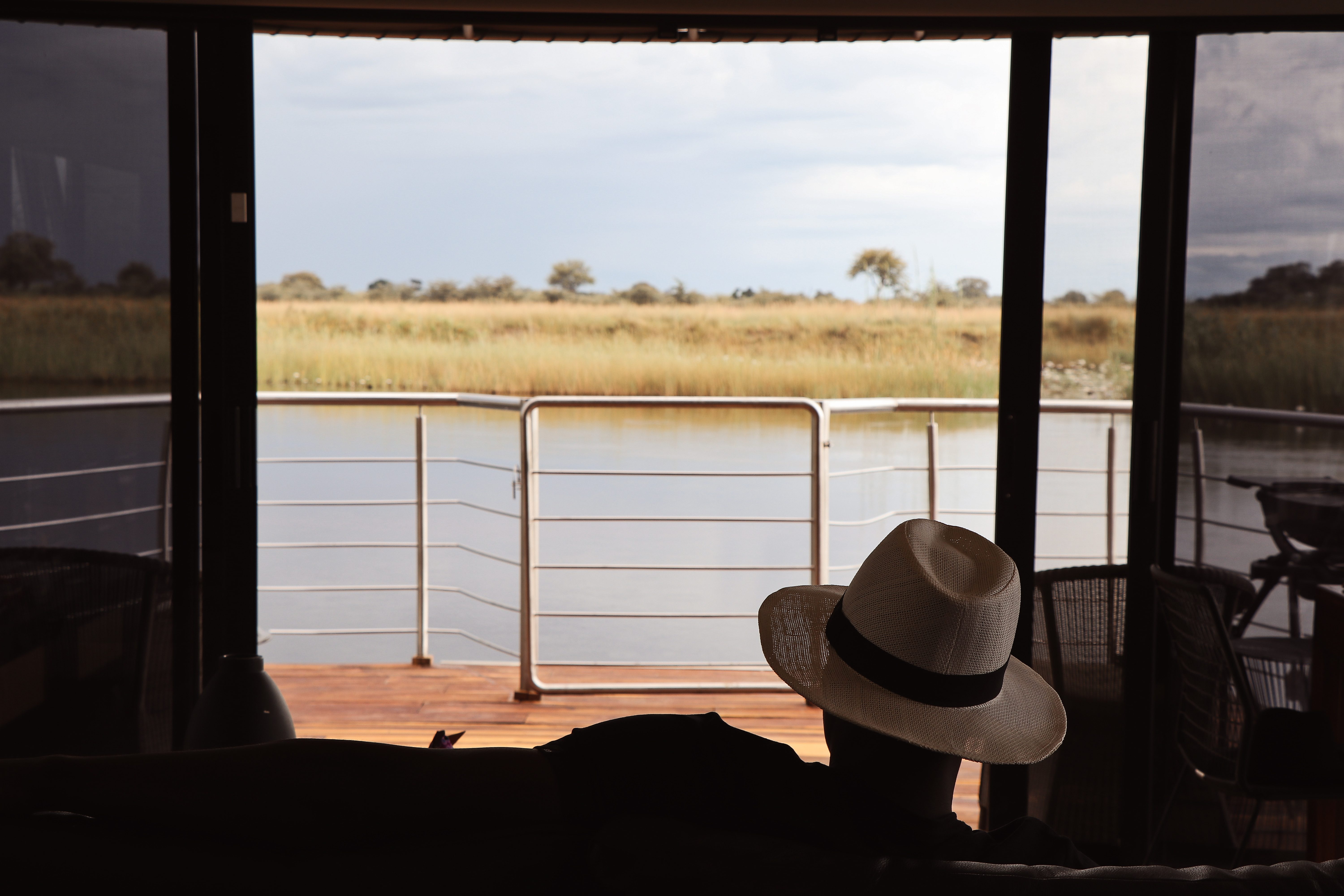 View from the house boat