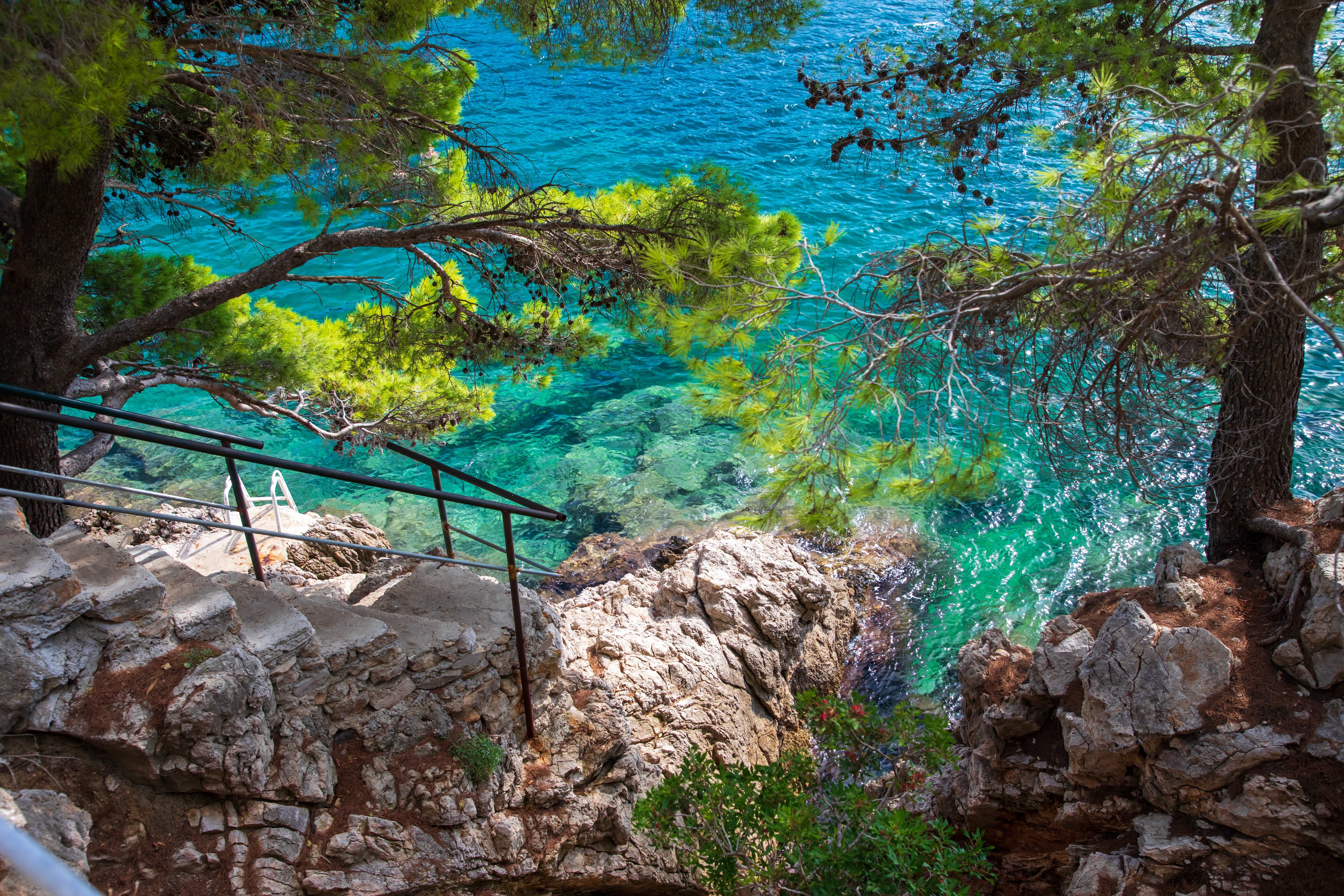 Coast line in Croatia