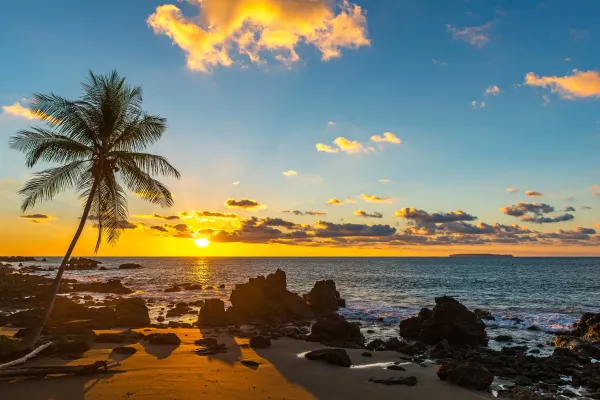Costa rica sunset