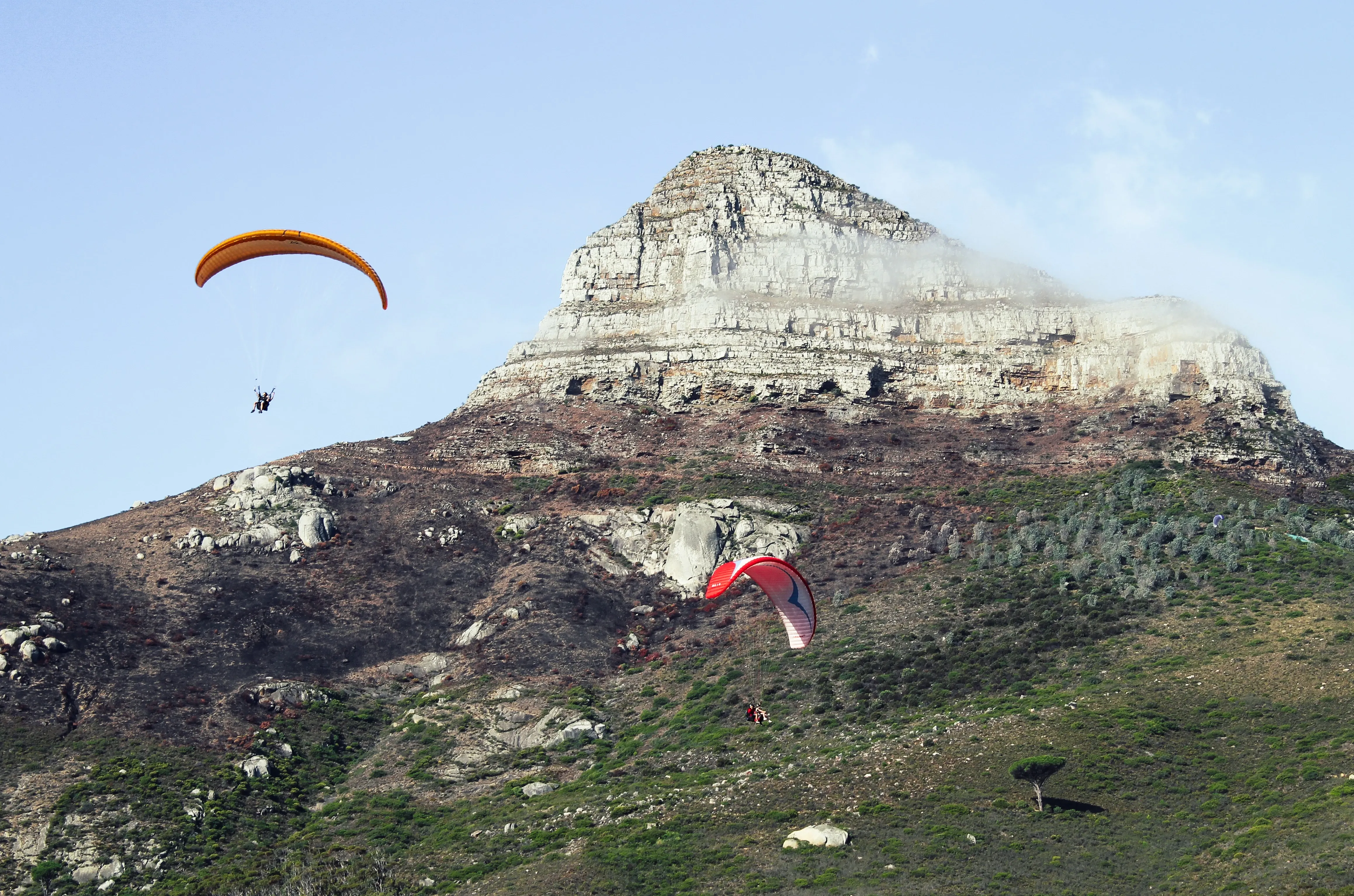 paragliding cape town