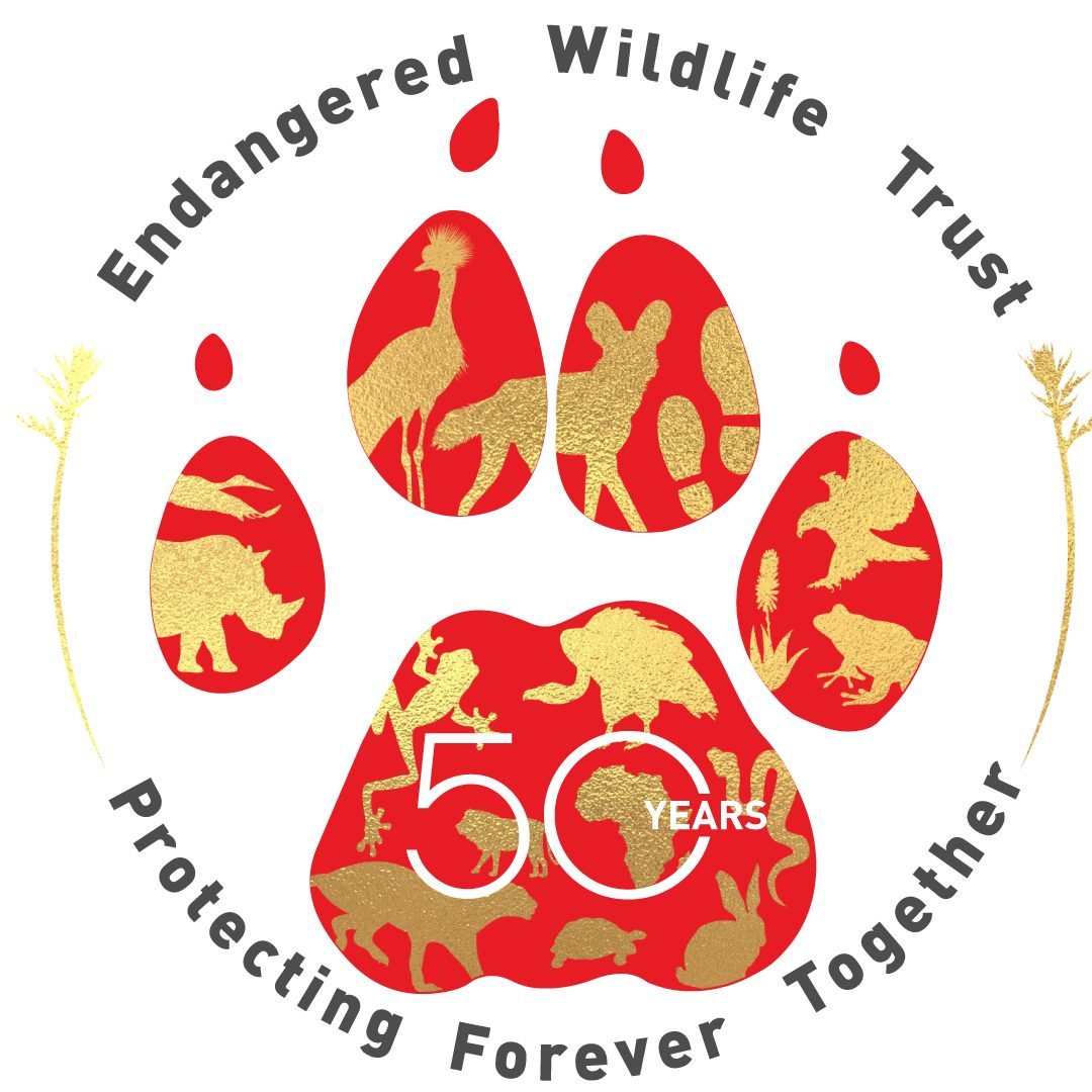 Logo des Wildlife Trust zur 50-Jahr-Feier
