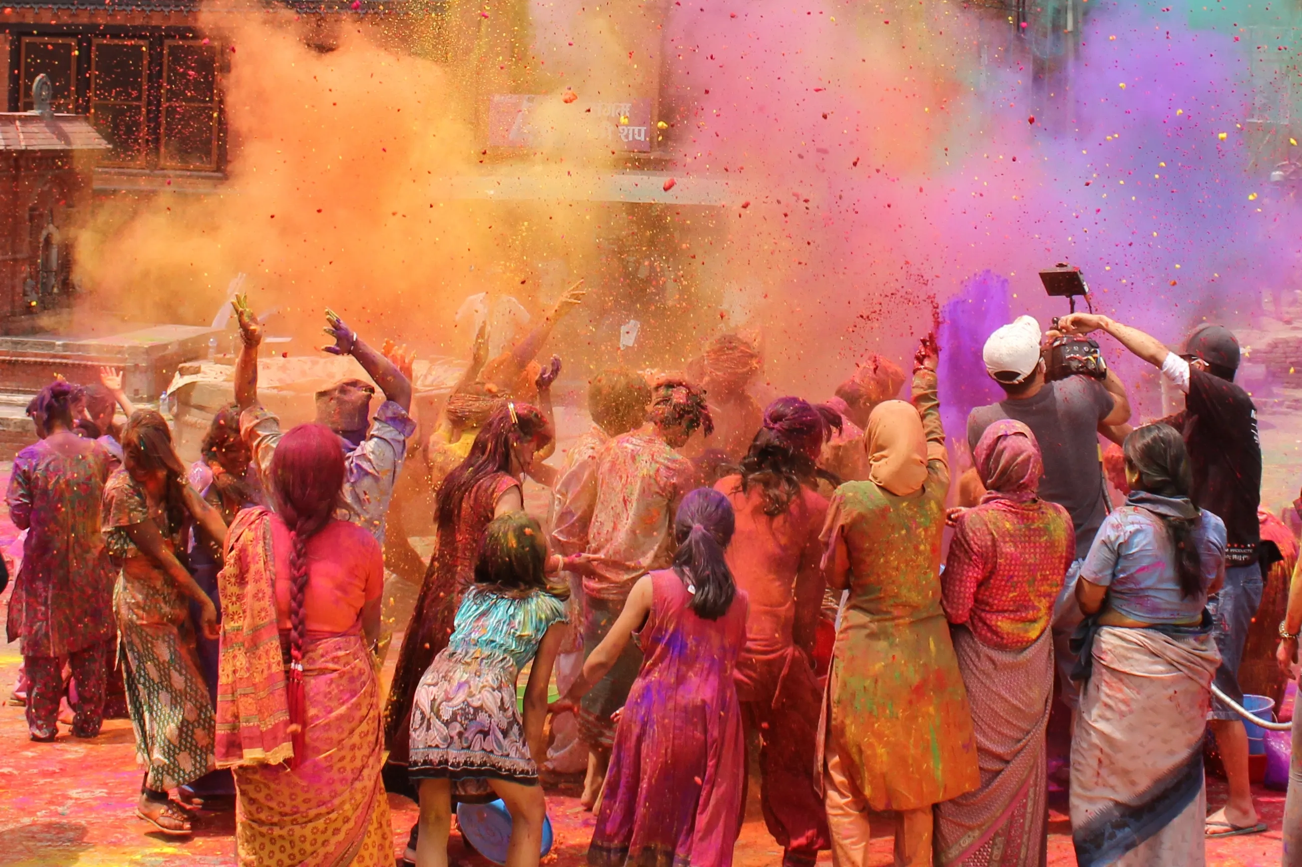 Holi colour festival