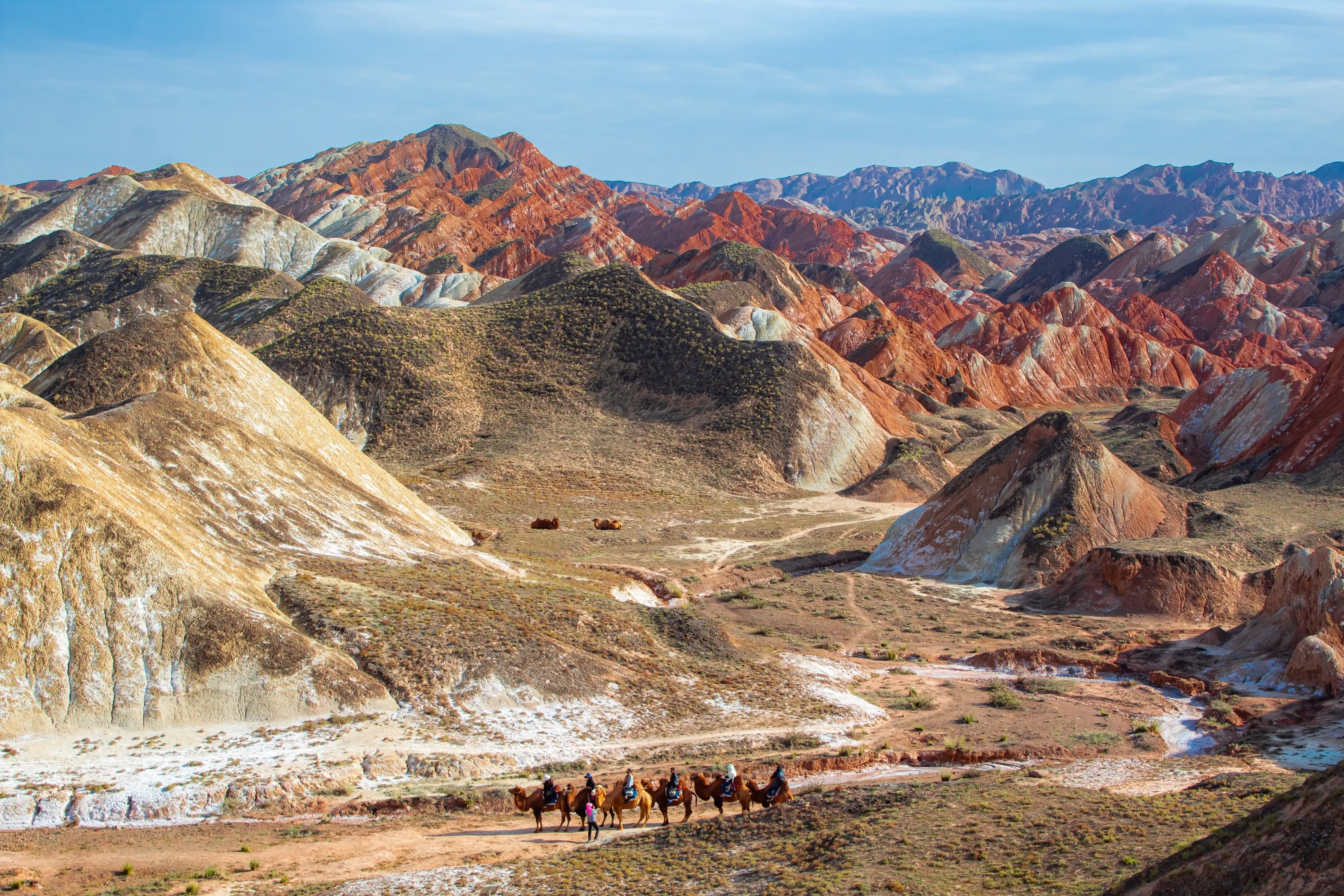 karawane china landschaft