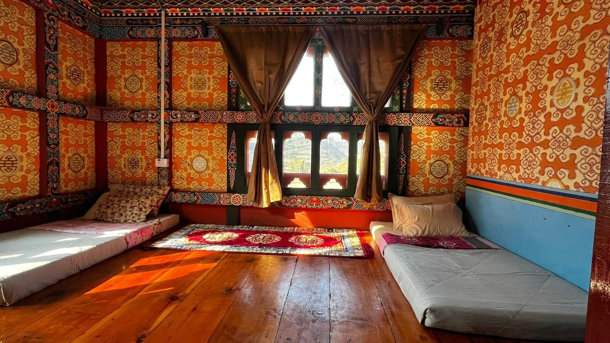Inside accommodation