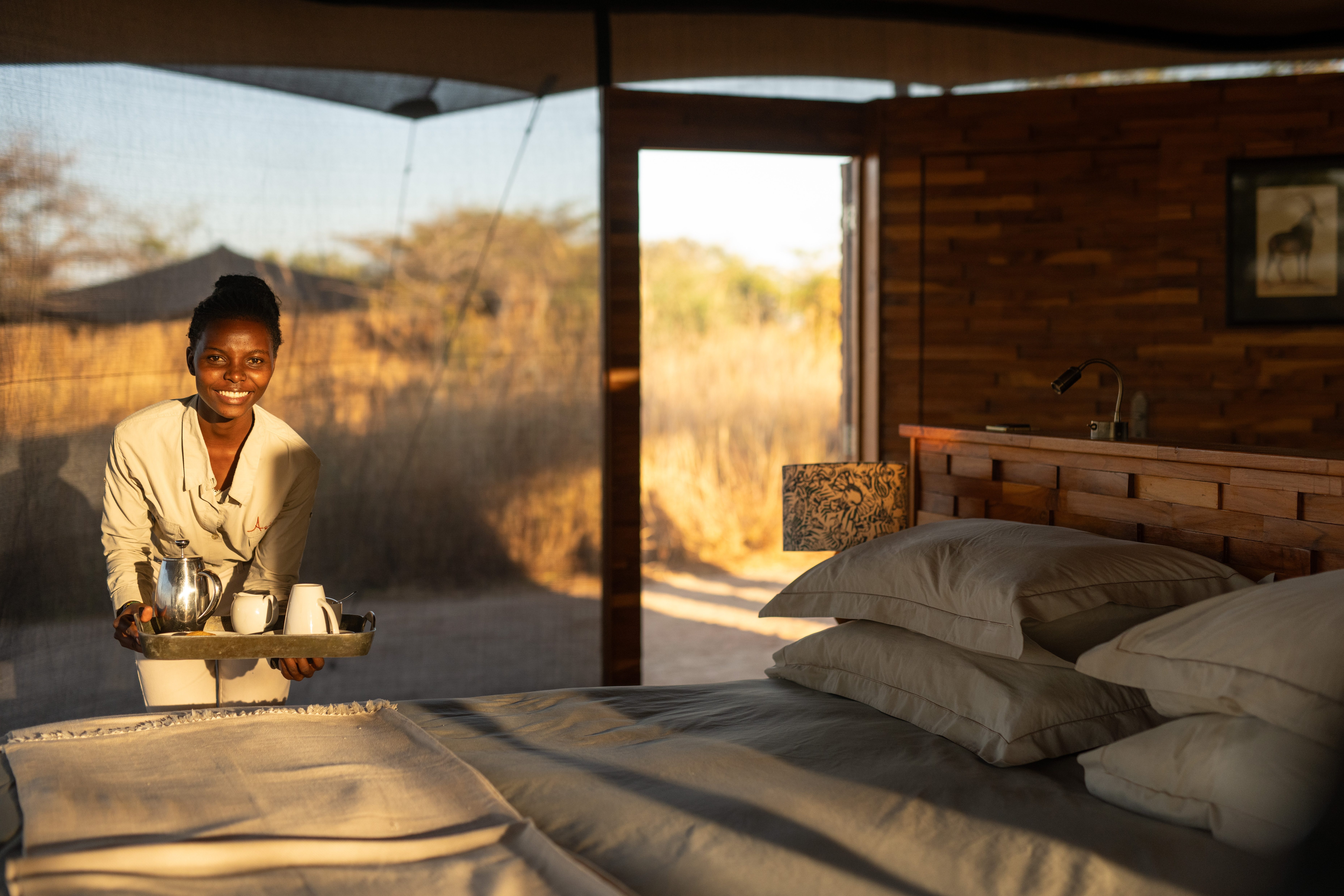 Coffee in bed