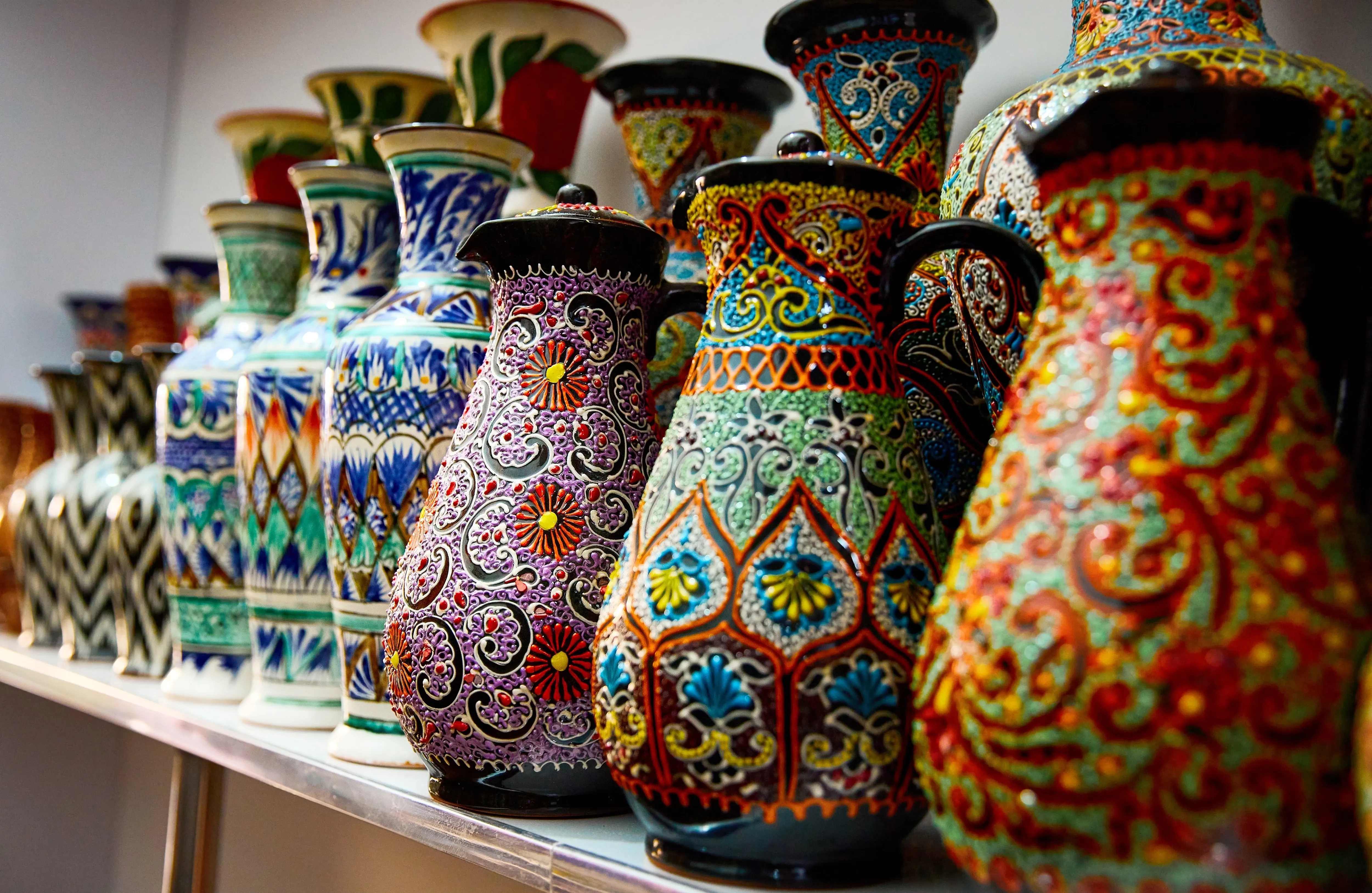 usbekistan pottery