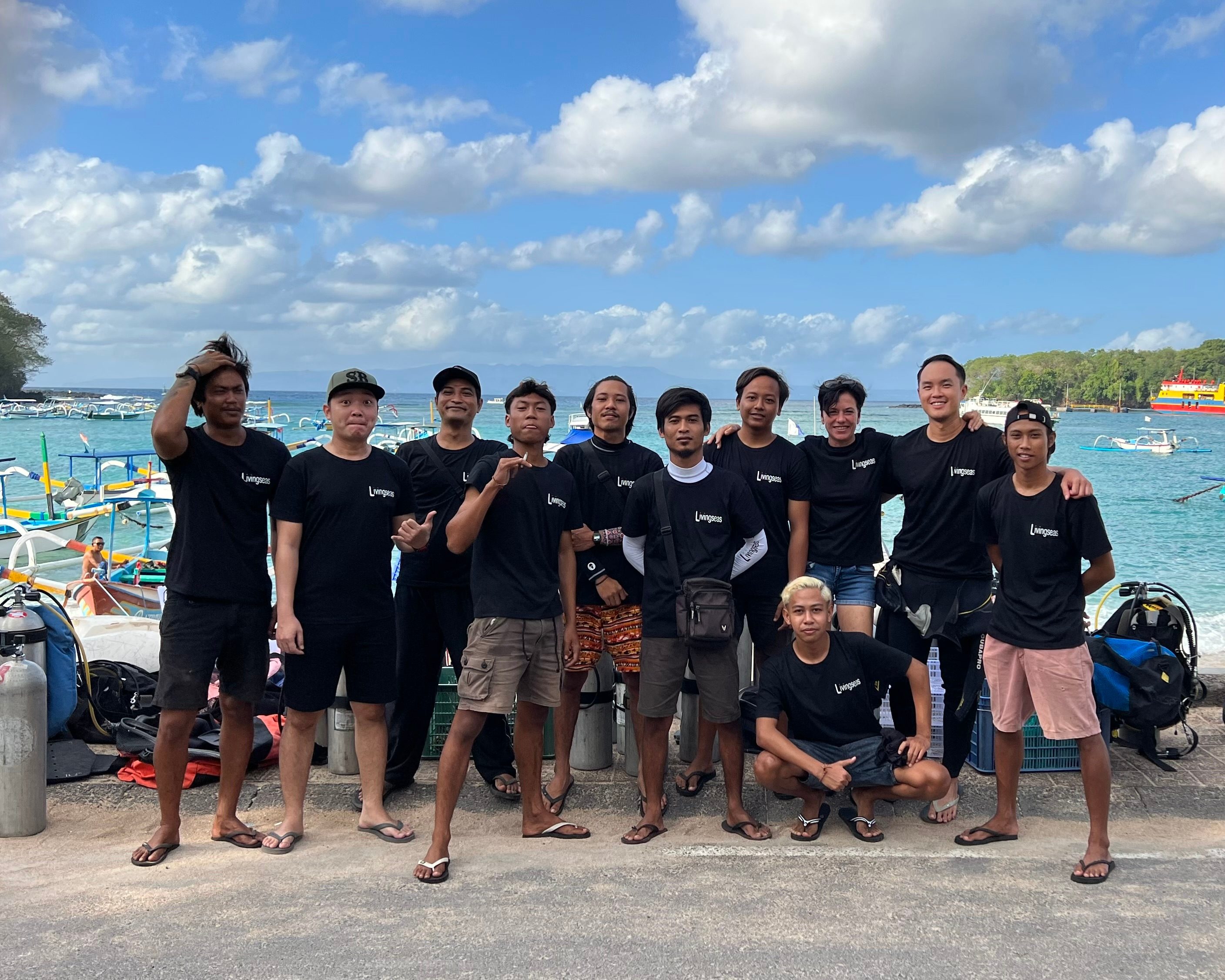 Livingseas Asia team photo