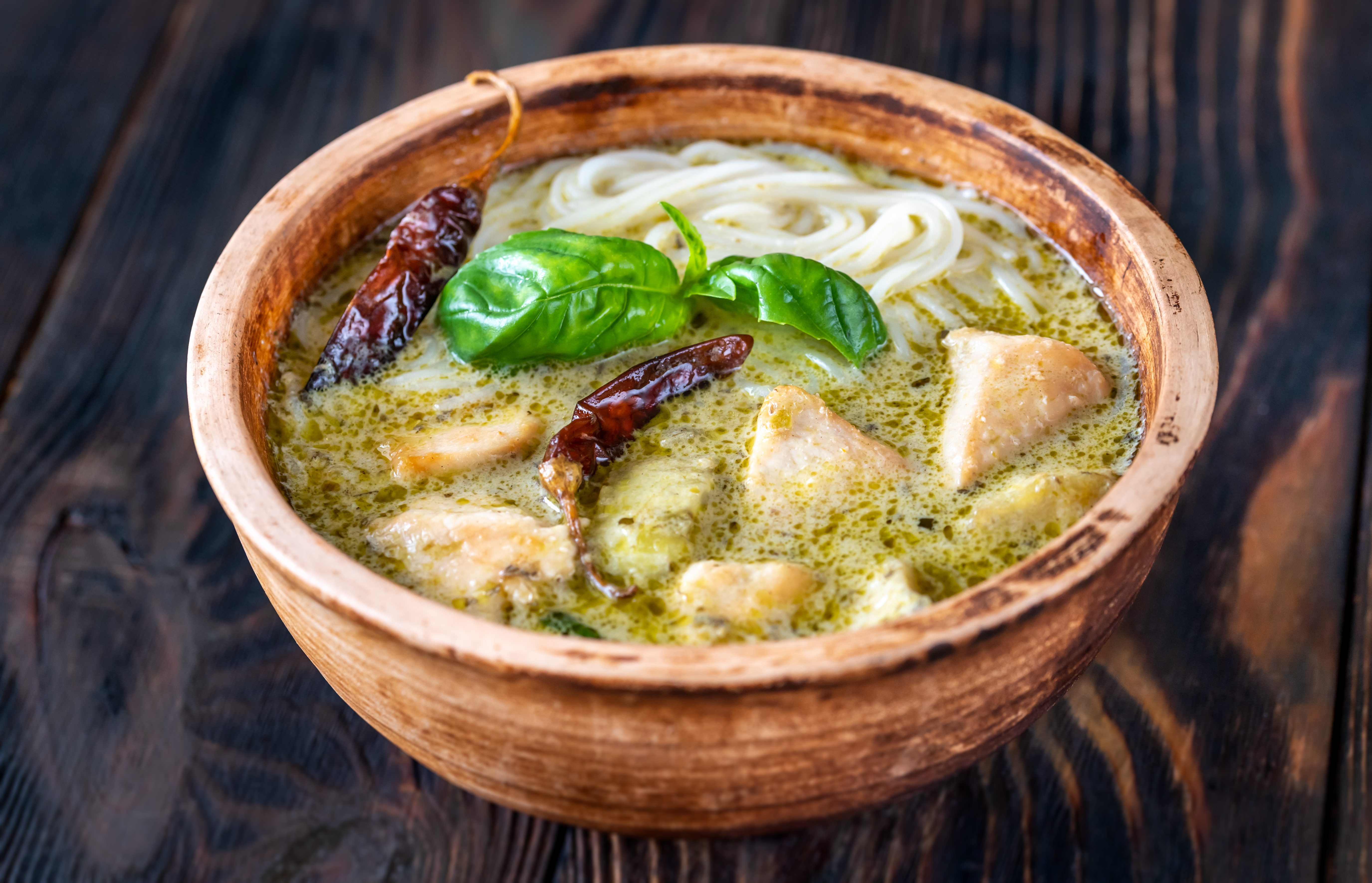 green thai curry