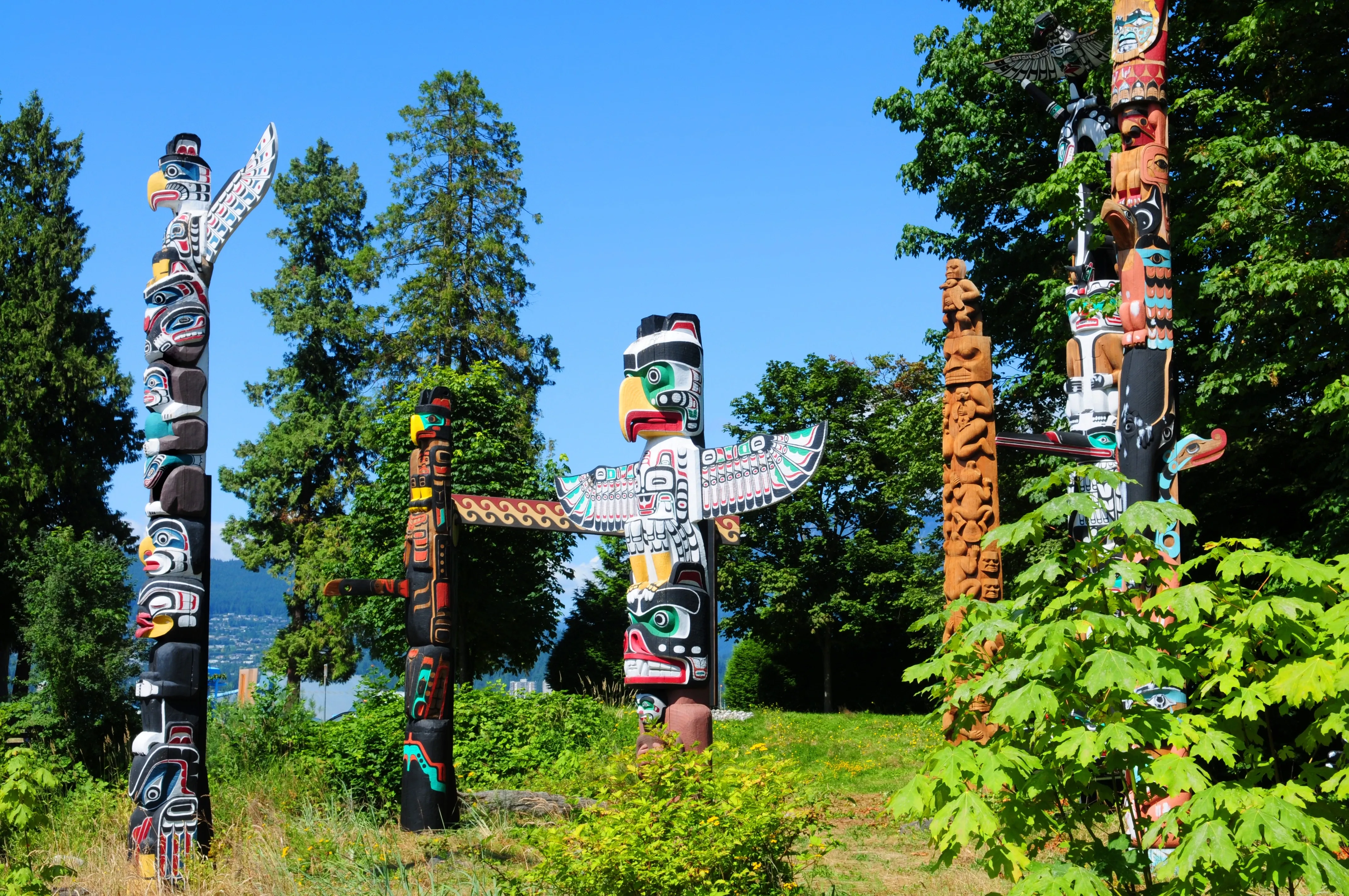 Native american totems