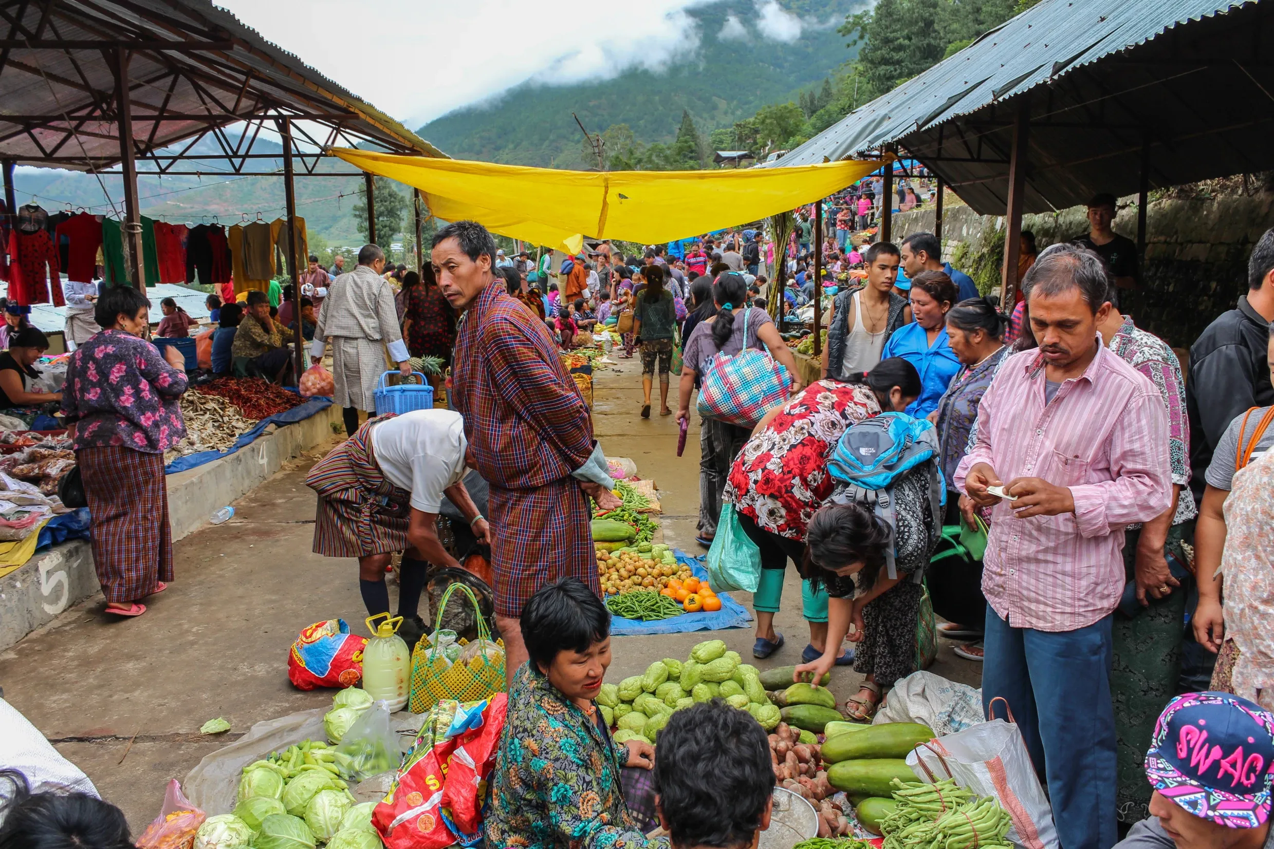 Bhutanischer Markt