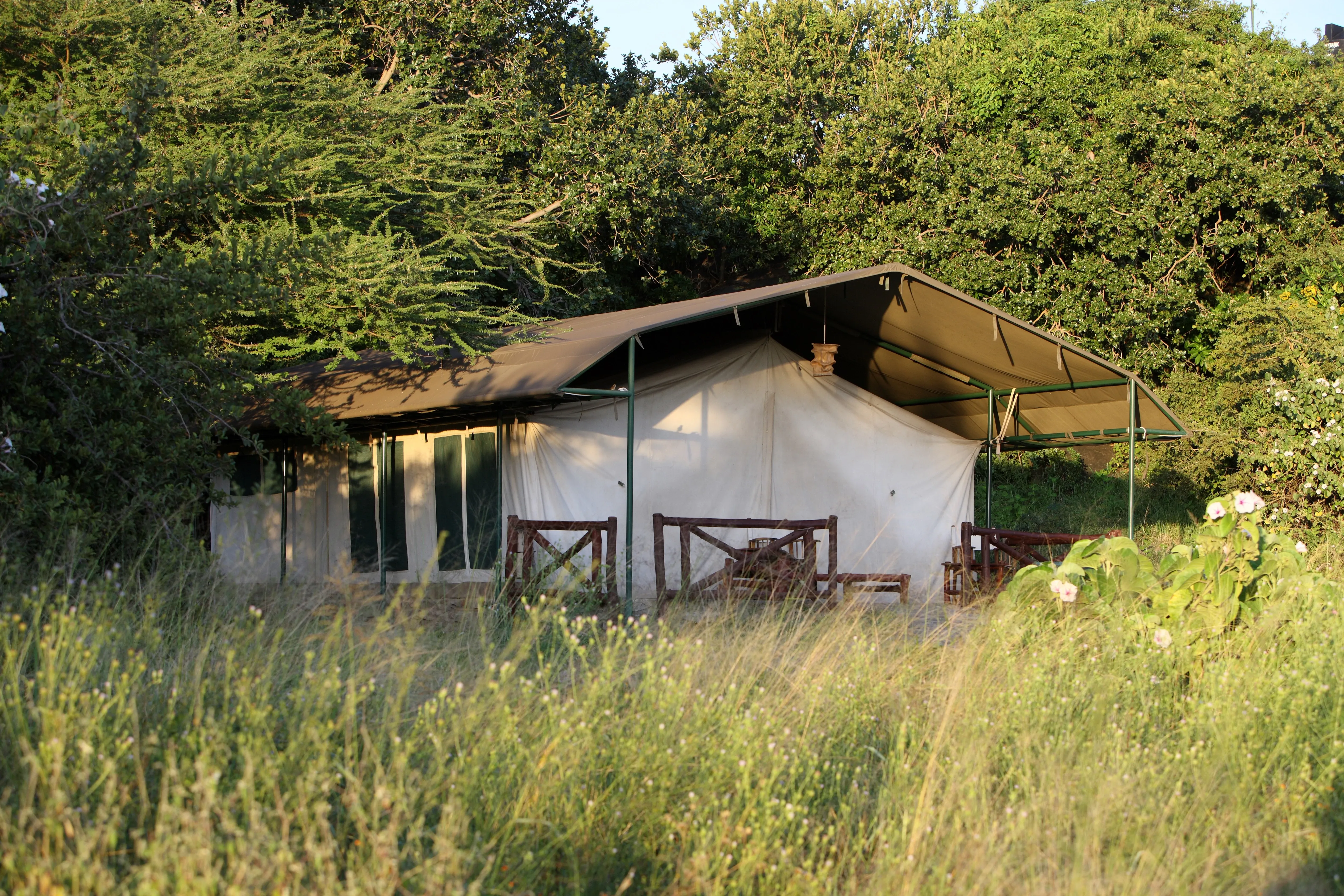 tented safari camp