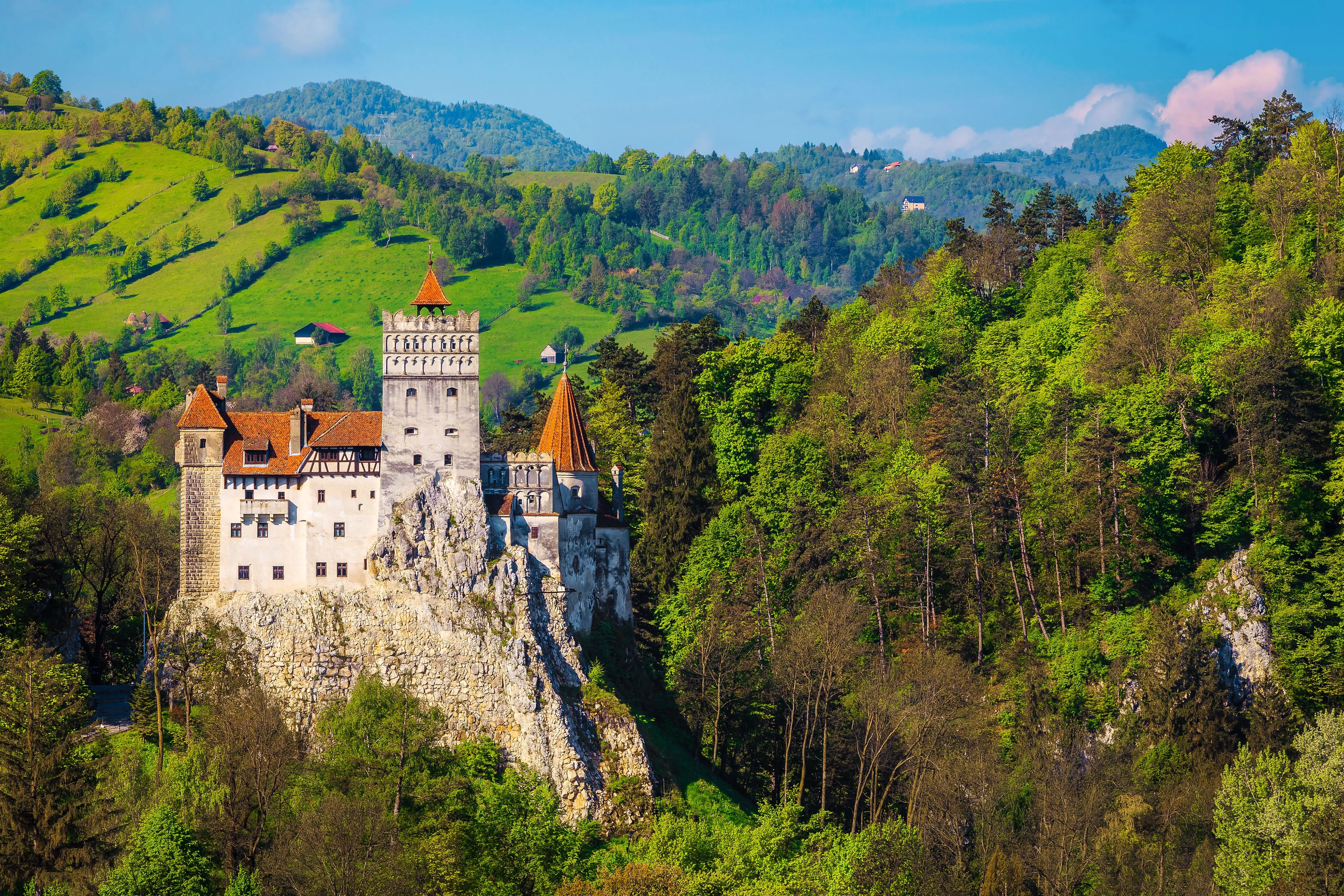 Bran castle in romania