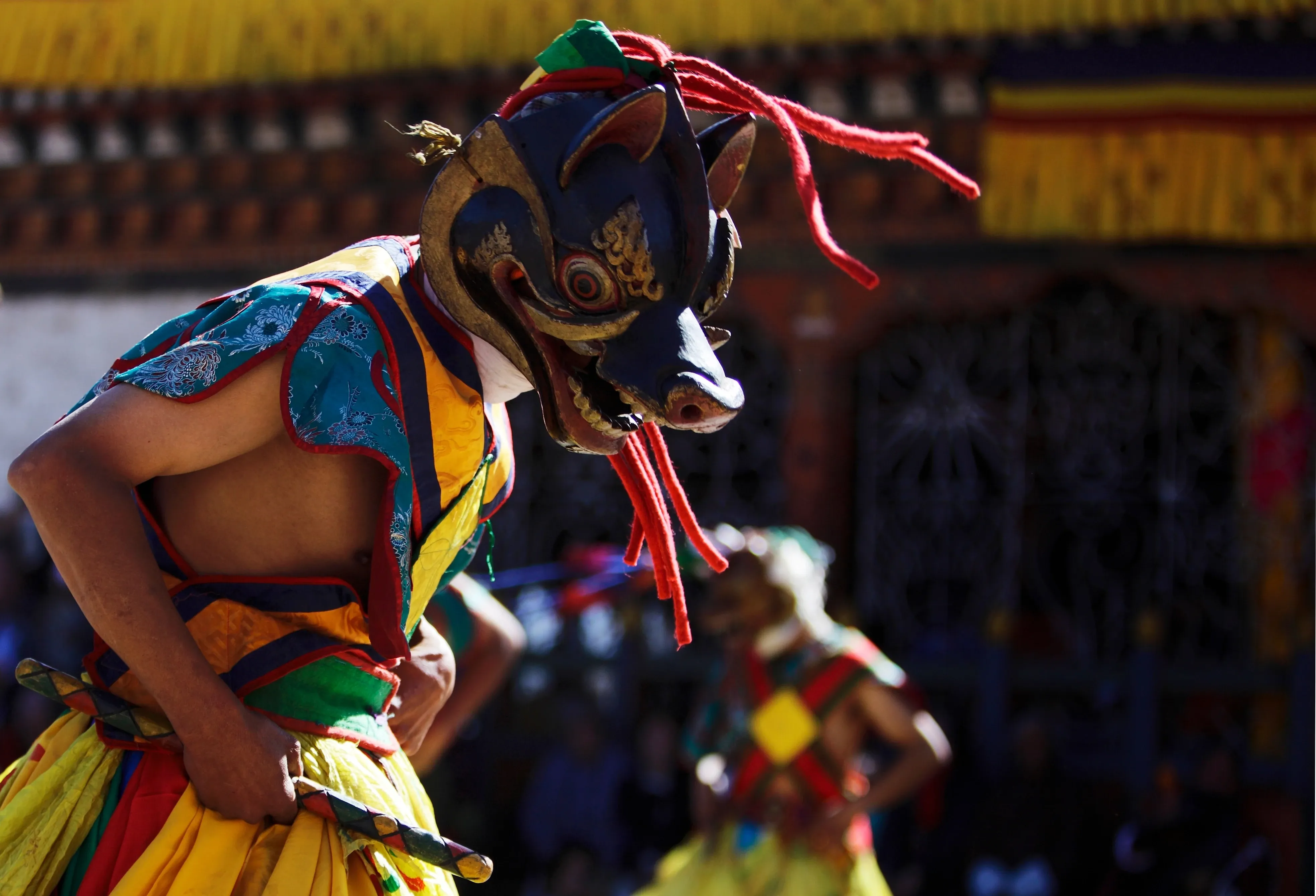 Traditioneller Künstler