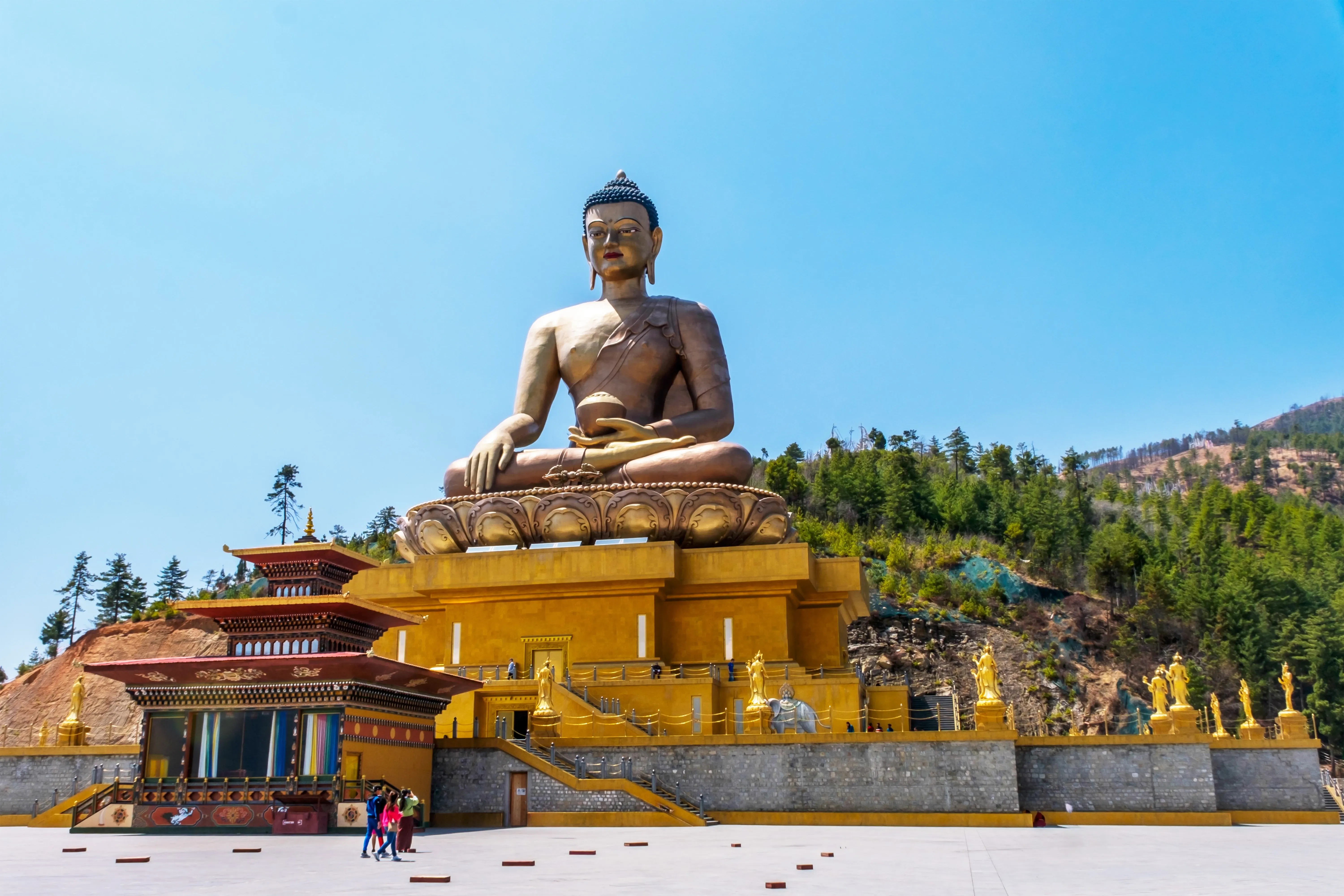 Buddhistische Statue