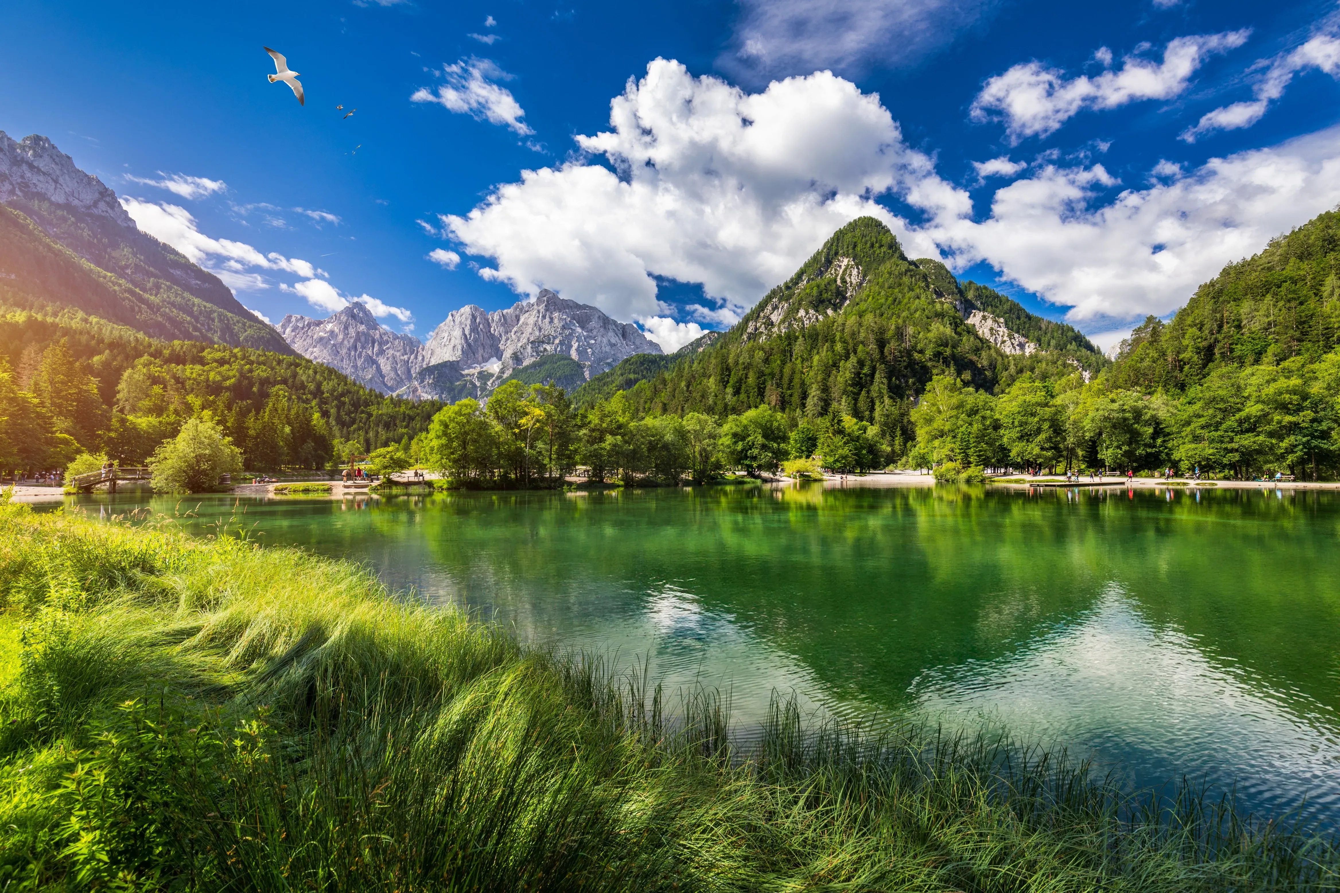 Jasna lake slovenia