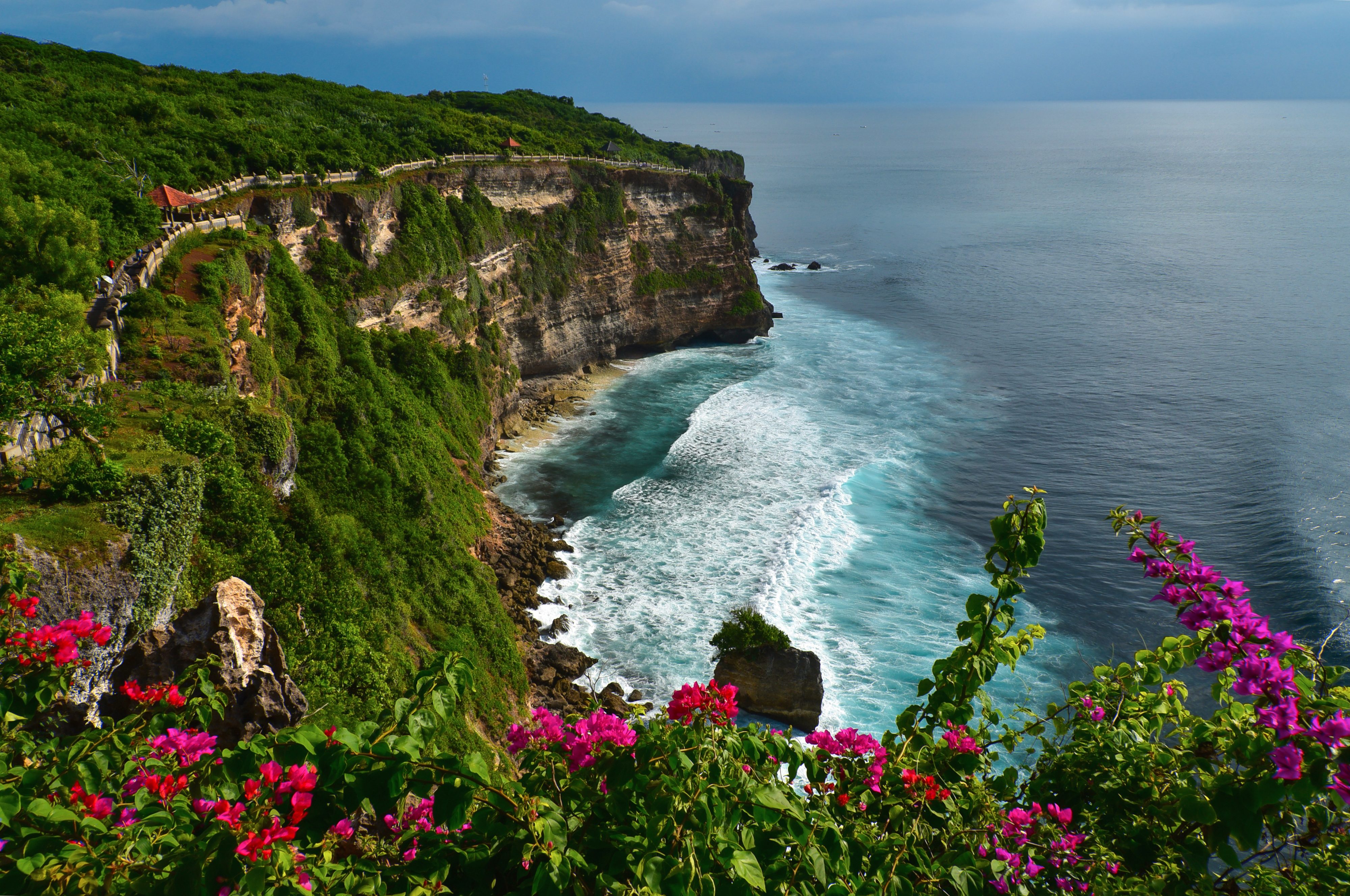 Uluwatu bay in Bali