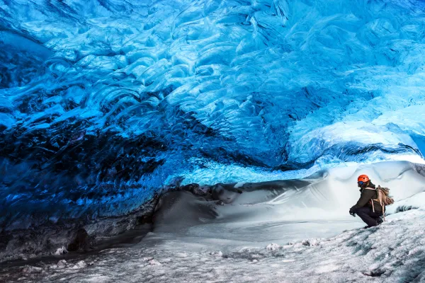 Skaftafell glacier