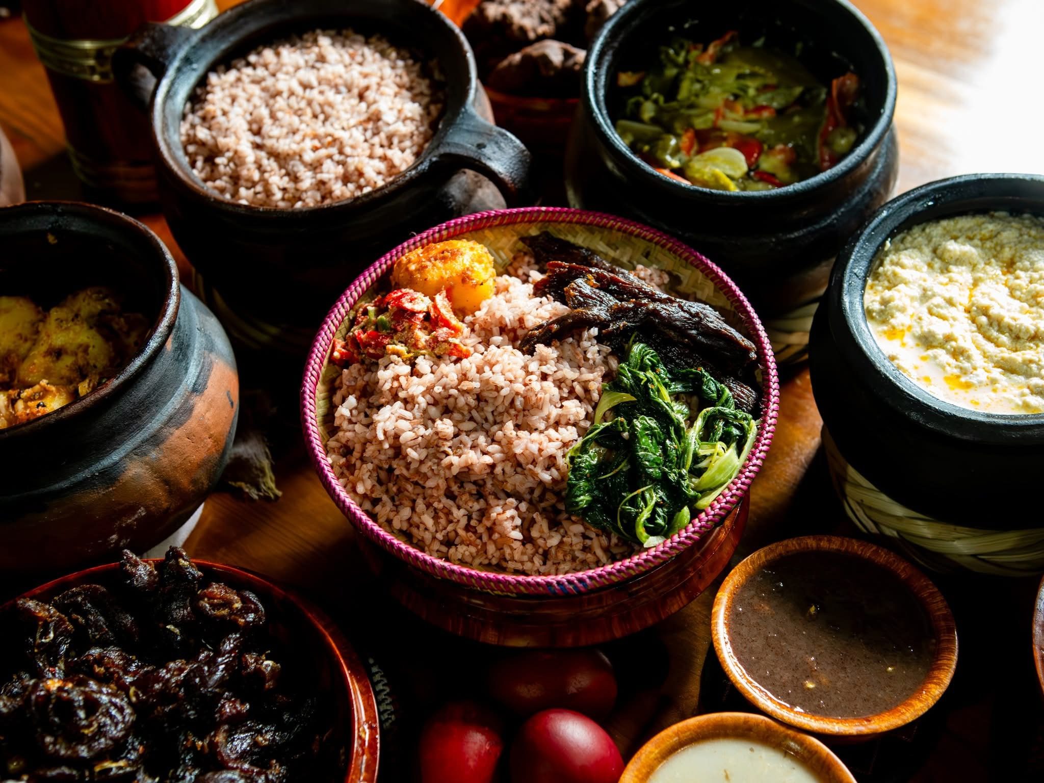 Bhutan local cuisine