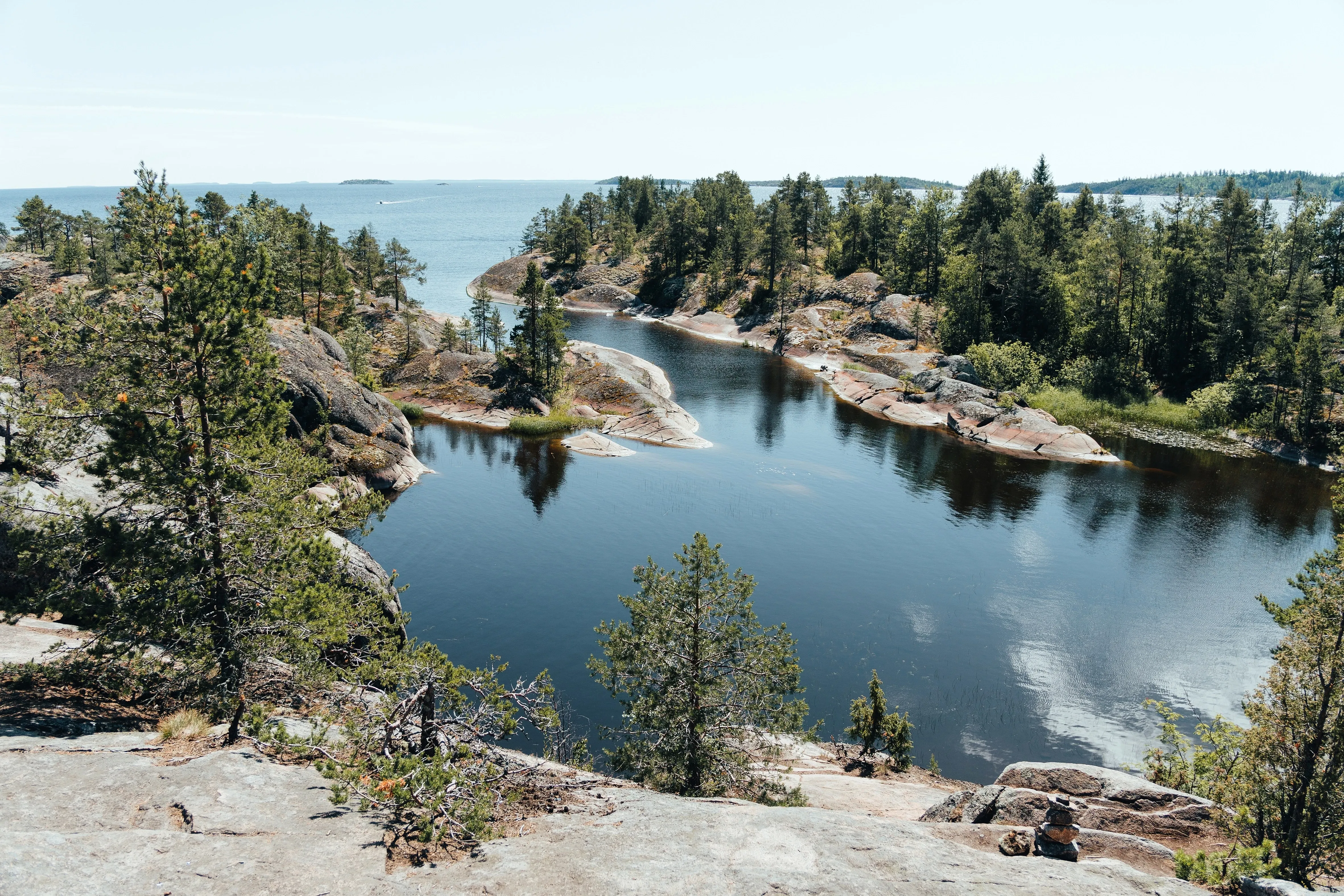 ladoga lake in russia