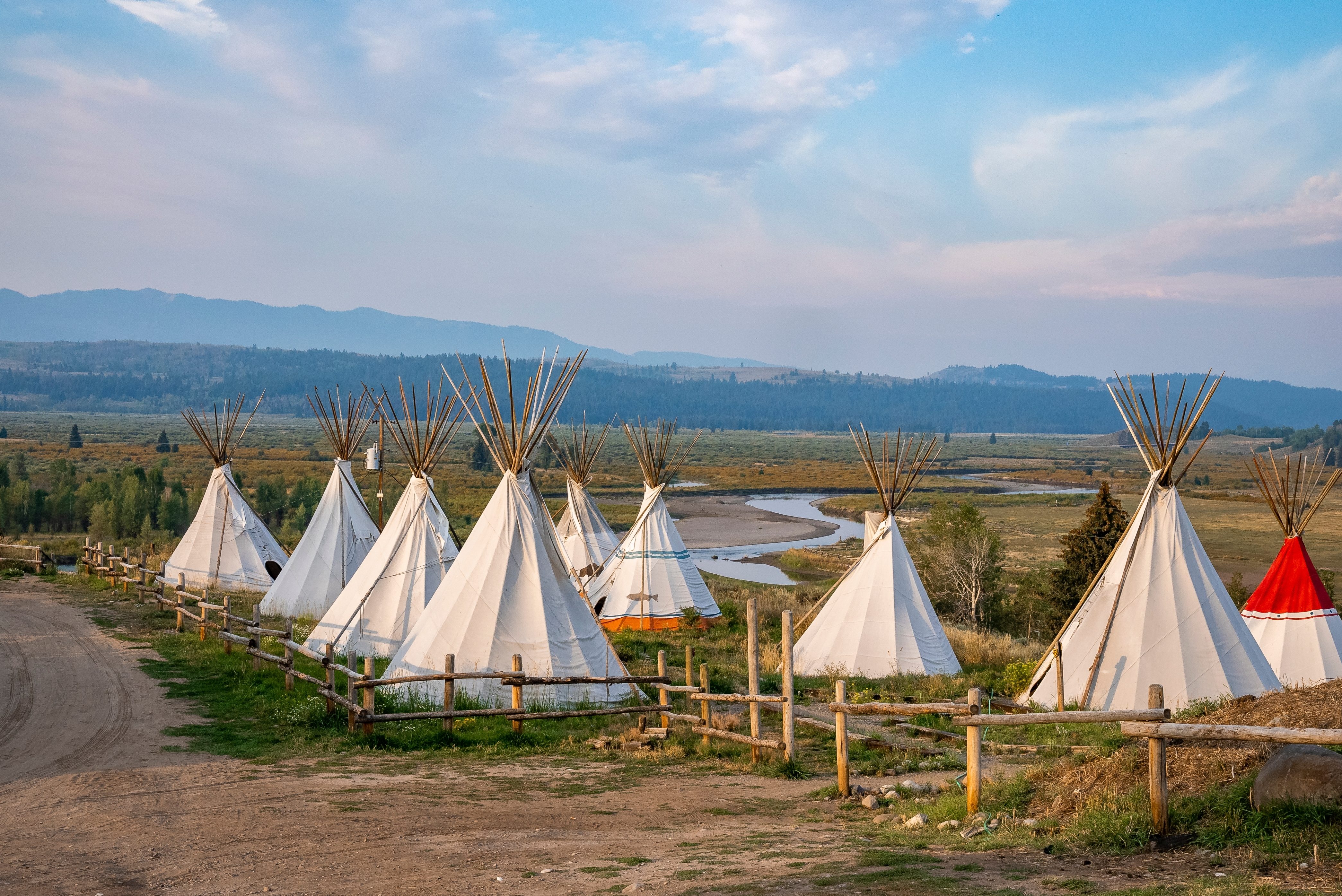 teepee camping yellowstone national park