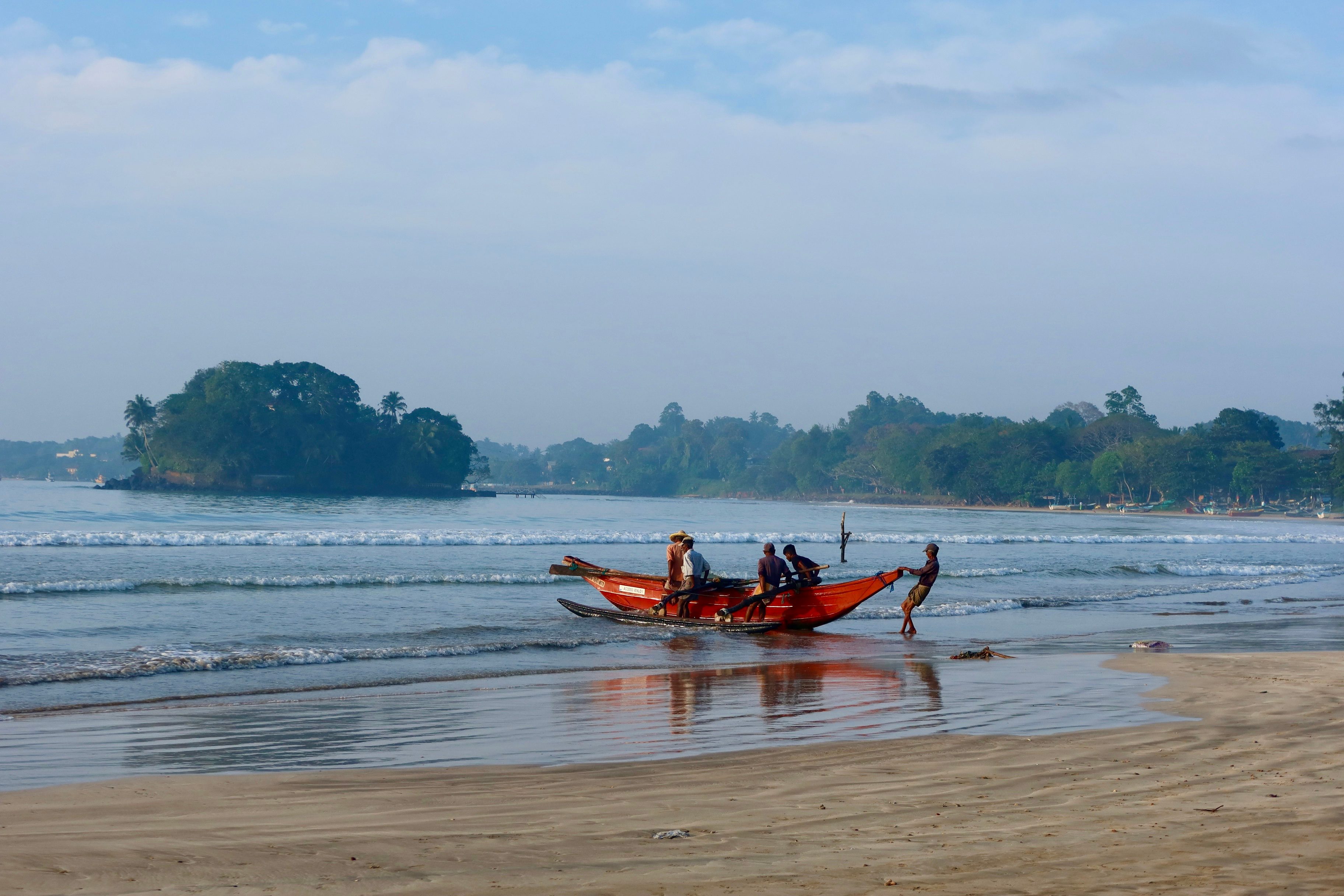 kayak on beach