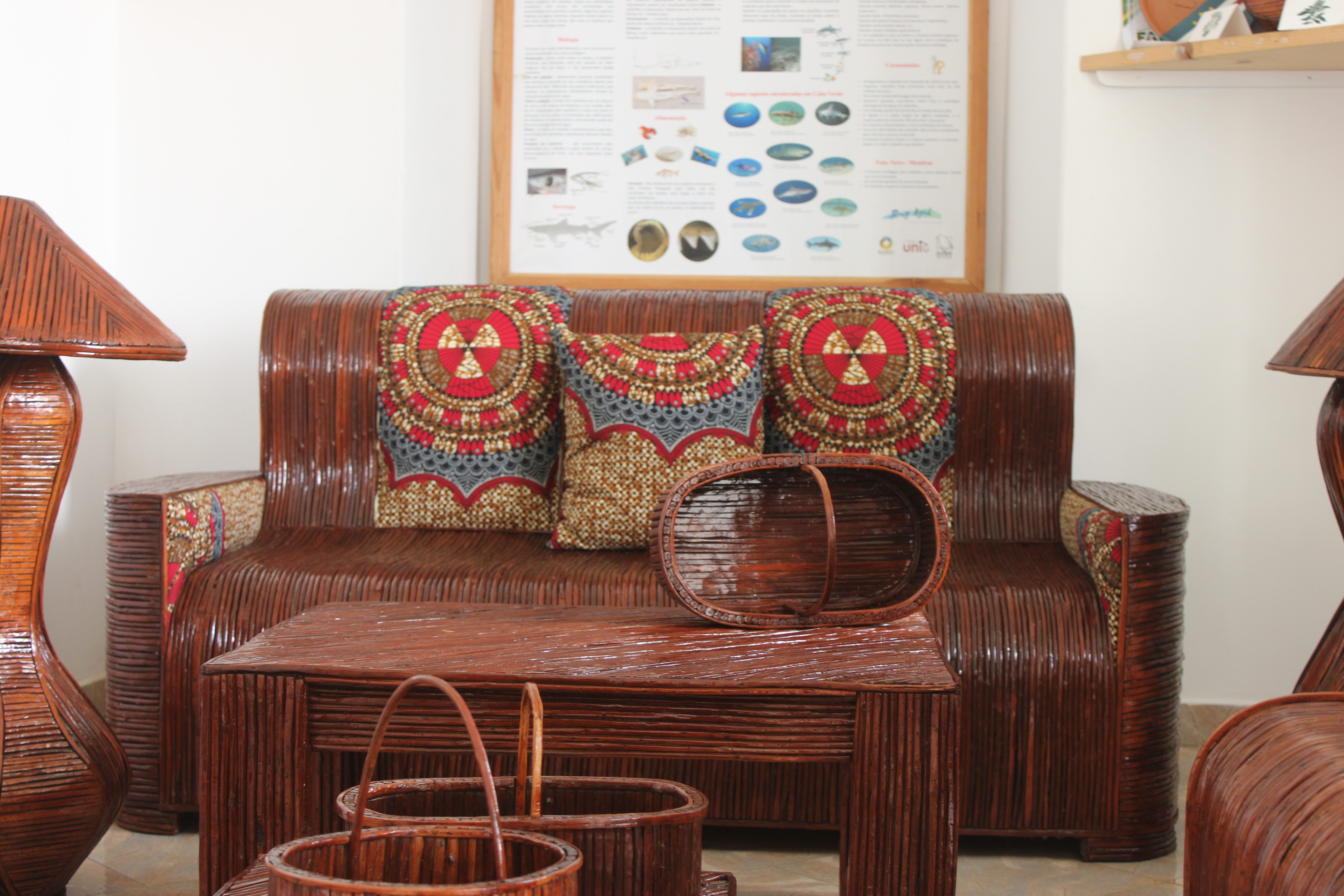 Couches made from recycled materials