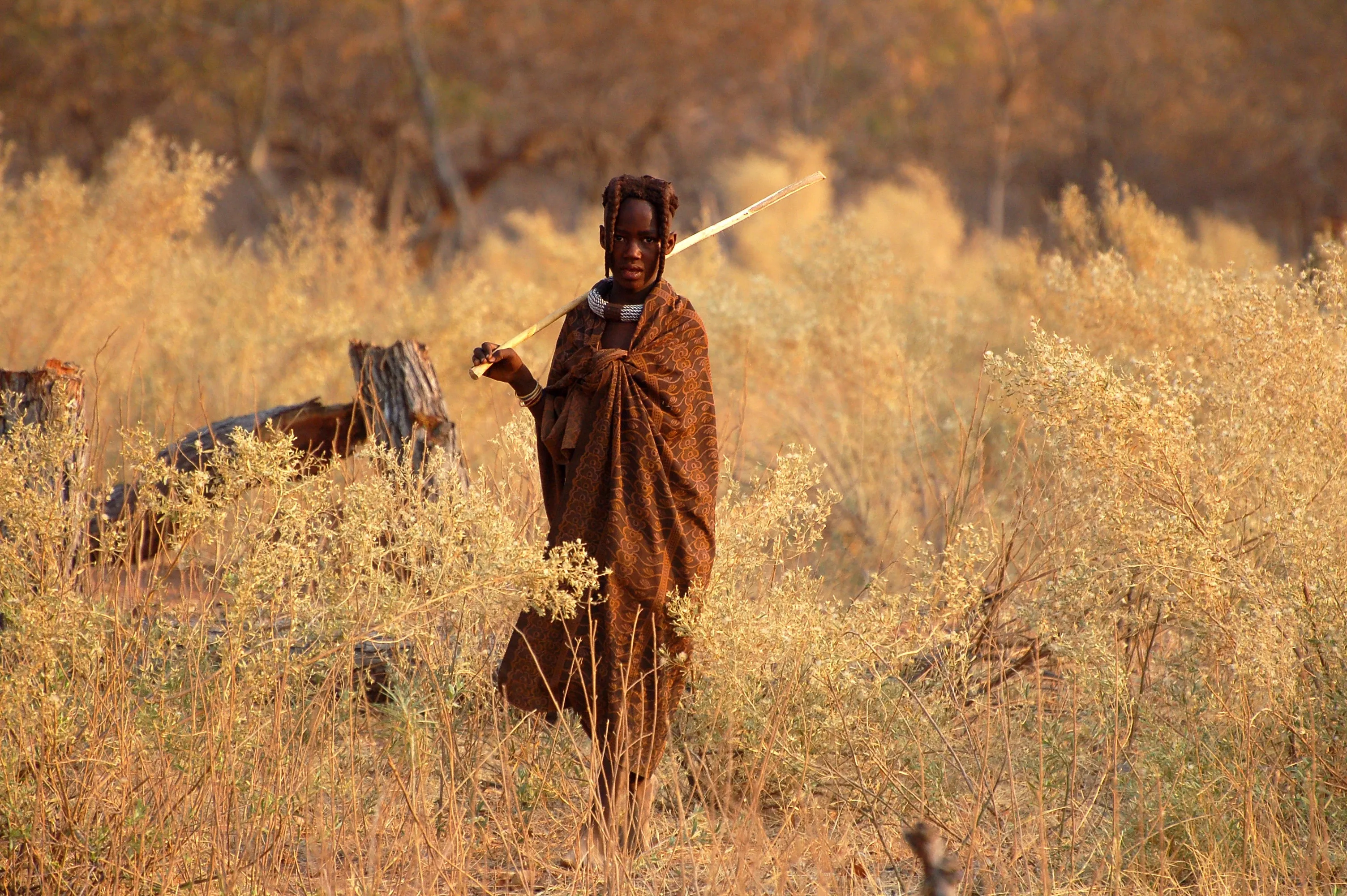 Himba person