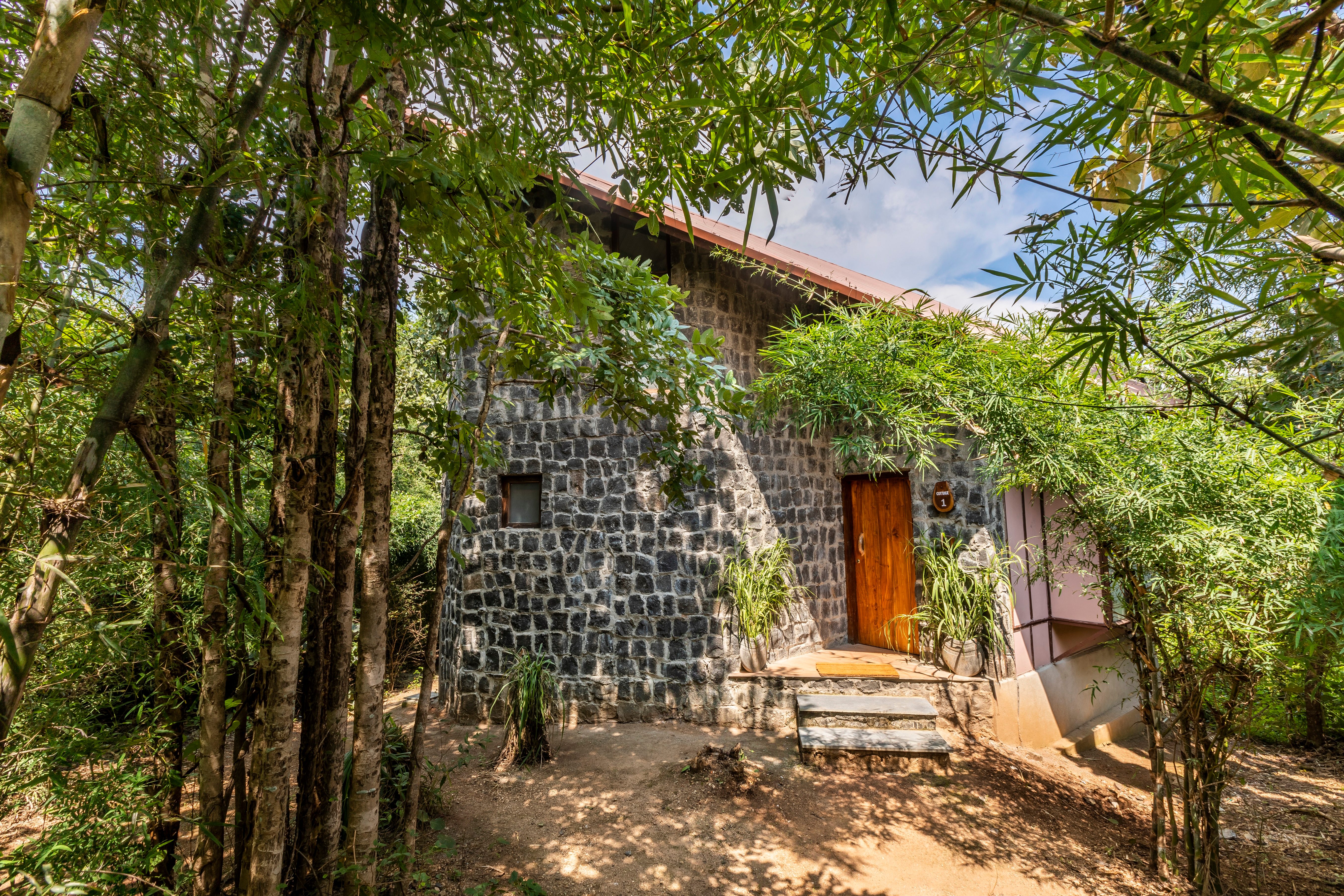Exterior view of the cottage