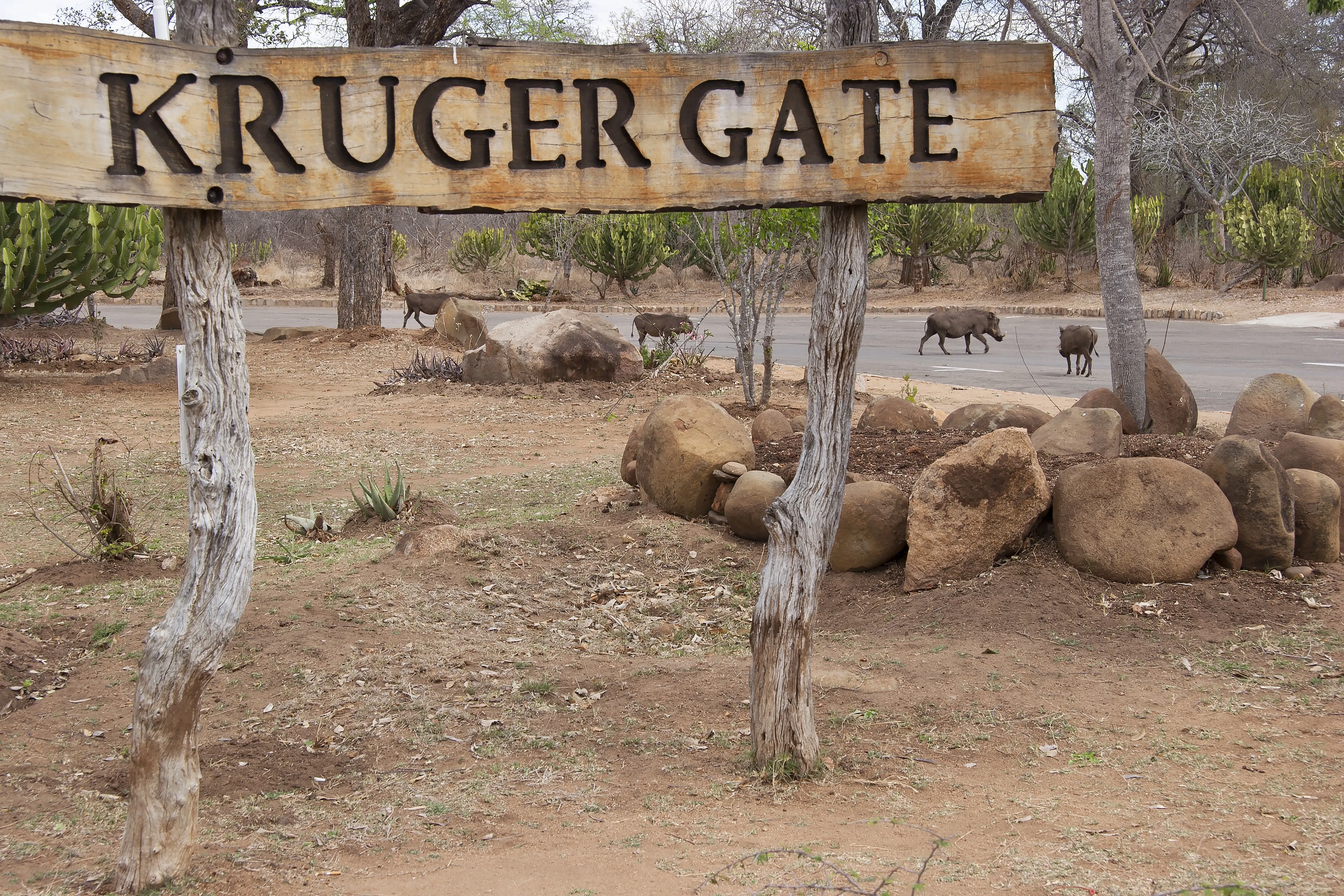 Kruger Park entrance