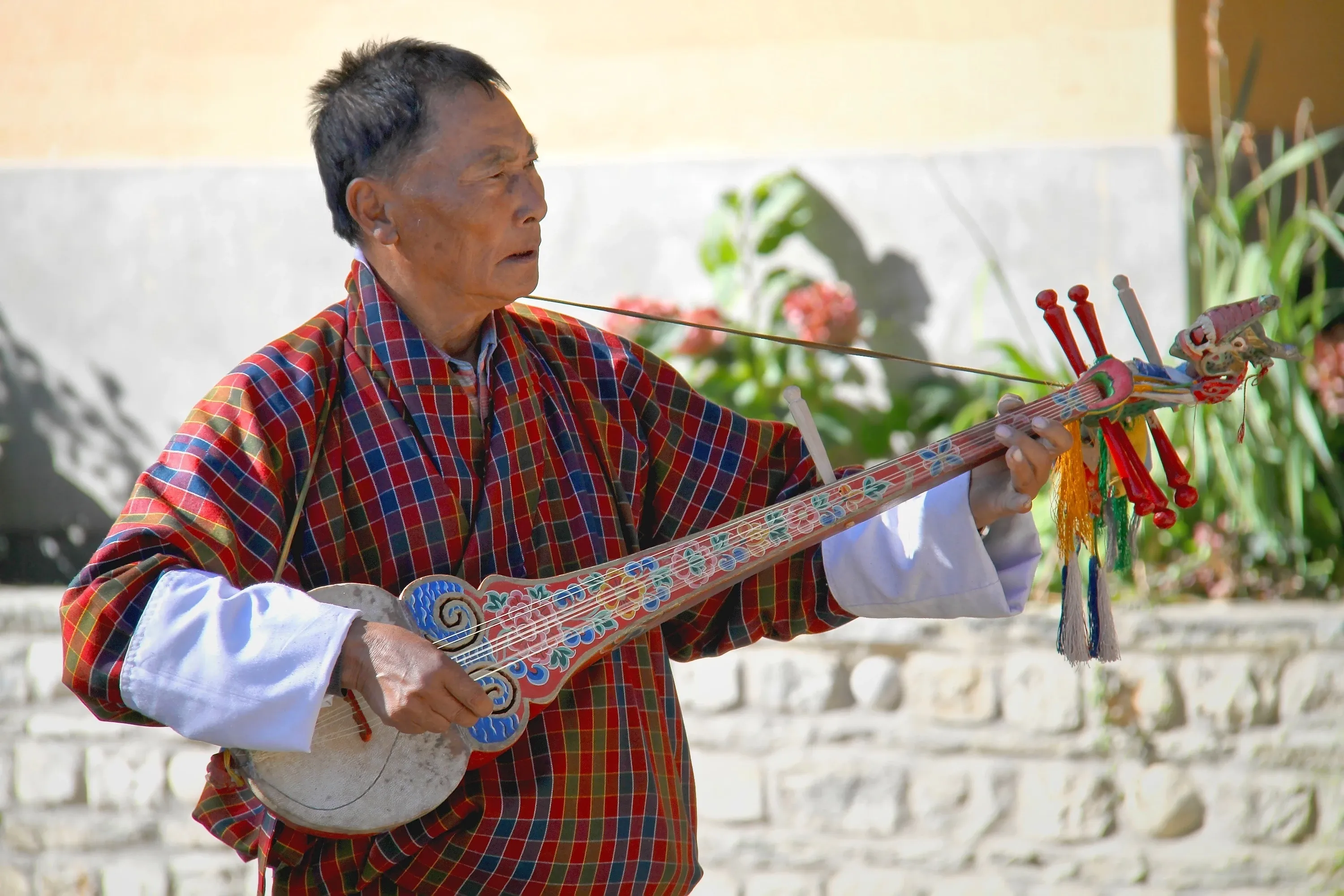 Bhutanese musical artisian