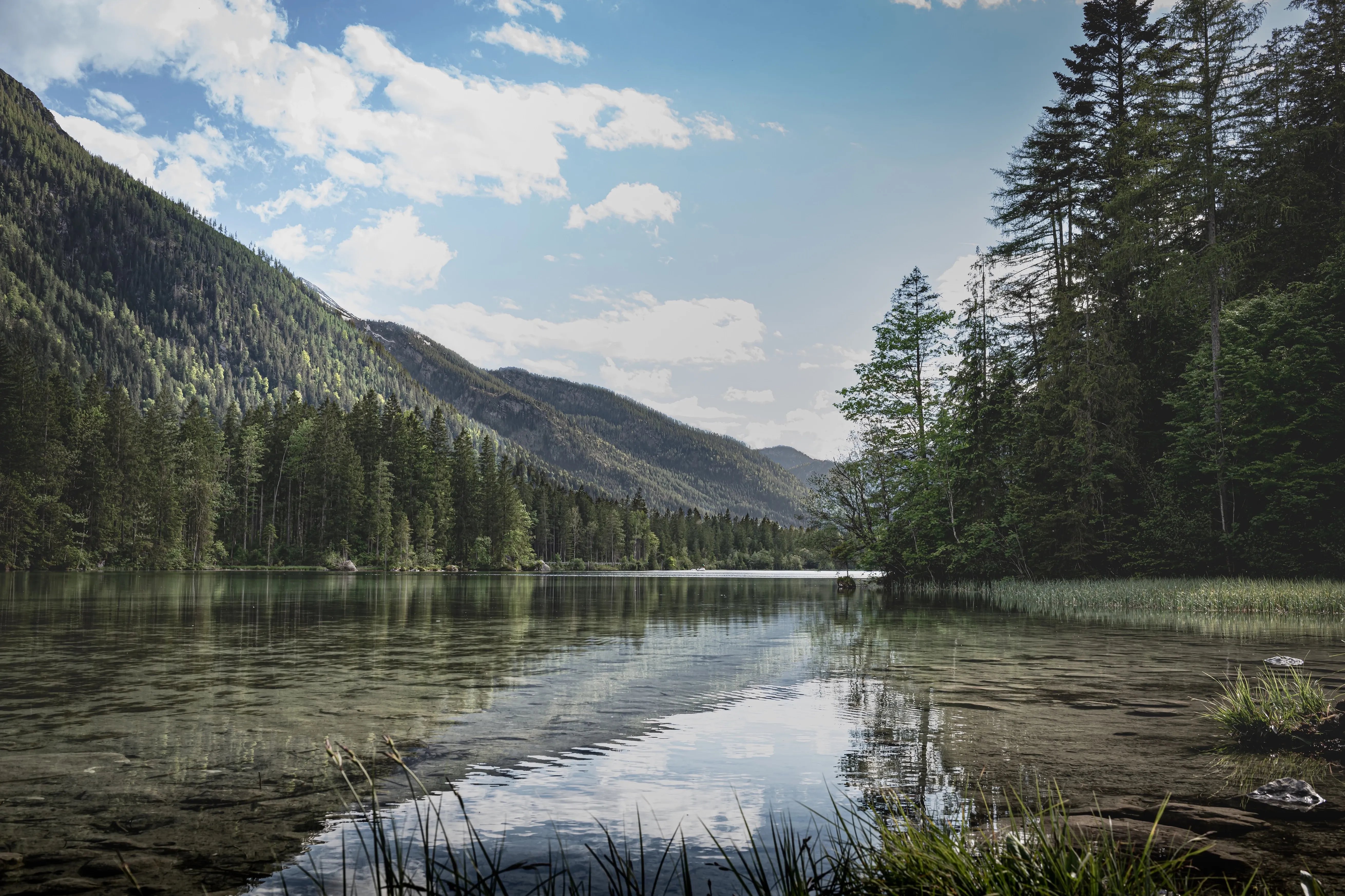 lake hintersee ramsau in bavaria